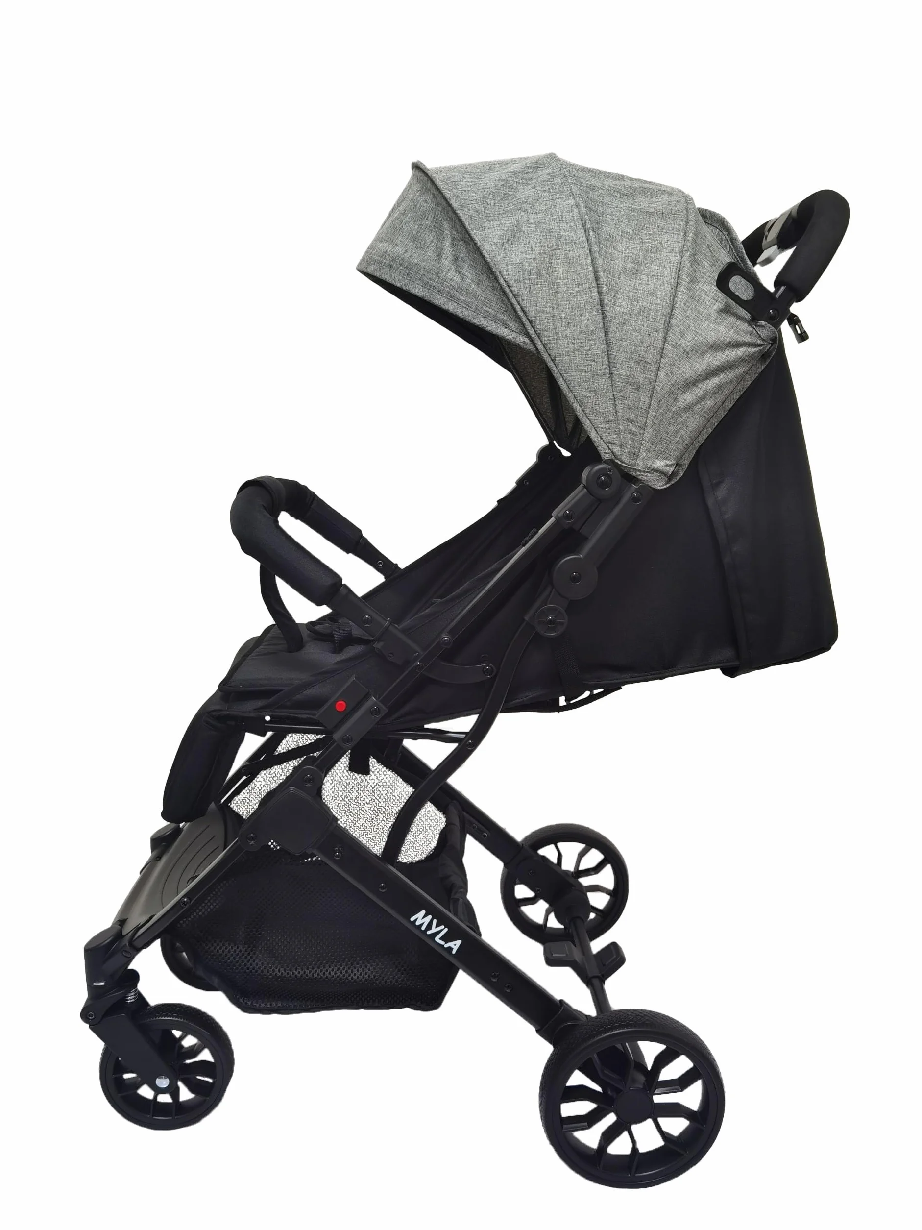 Nania Myla poussette canne compacte 0-4 ans 22kg légère 7.5kg citadine inclinable grand panier