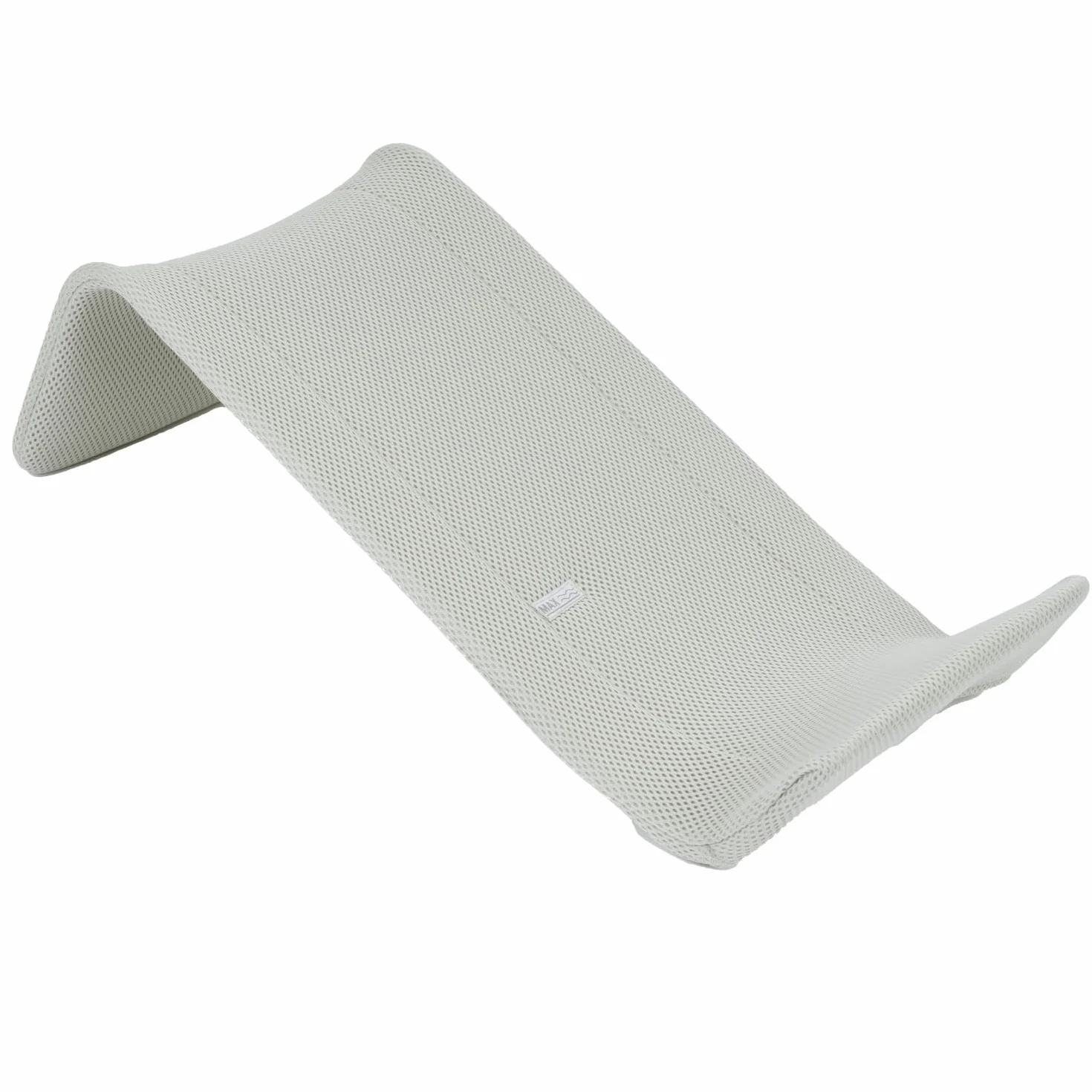 BÉABA Transat de Bain Bébé Ergonomique Anti-dérapant Tissu Mesh Gris Velours