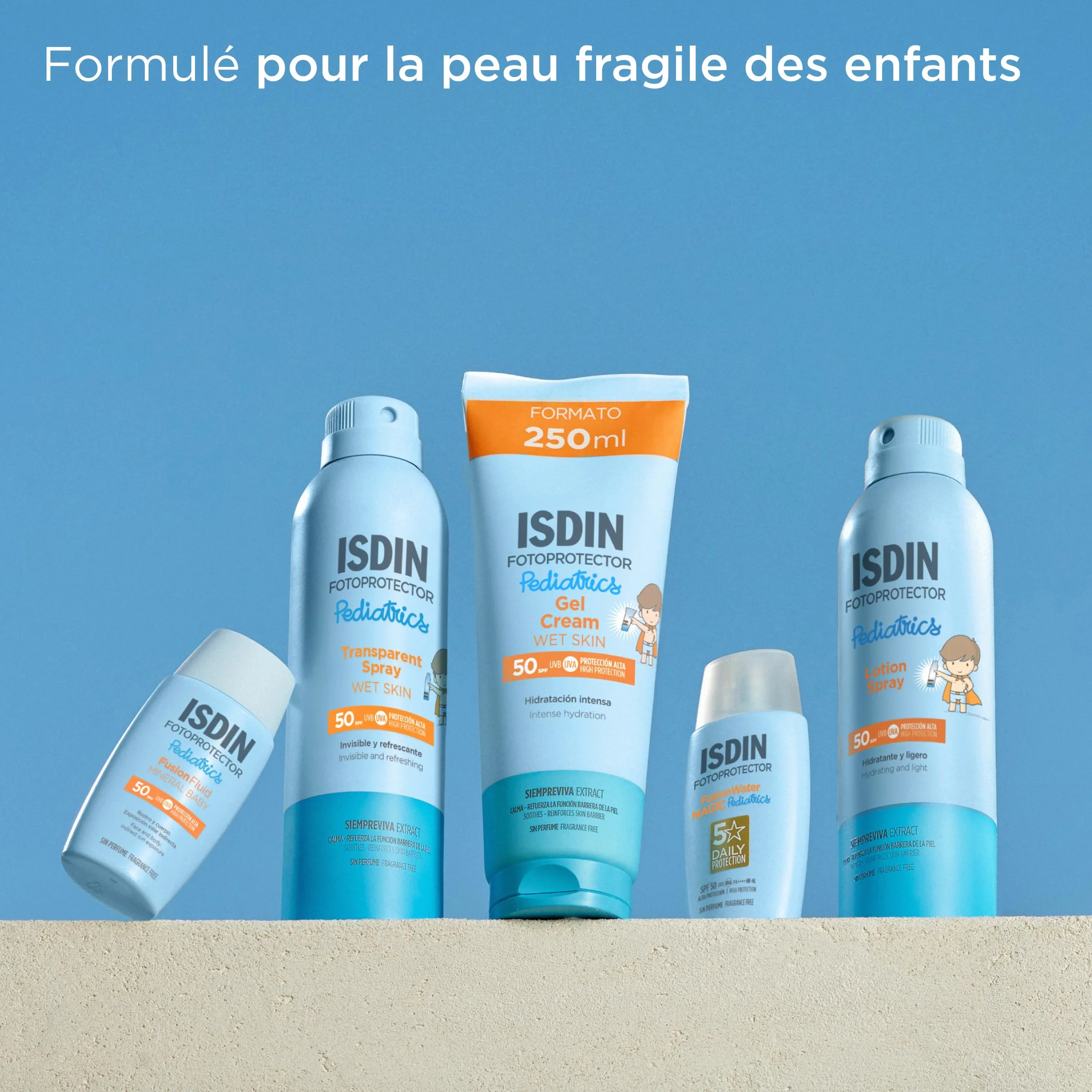 ISDIN Pediatrics Fusion Fluid Mineral Baby SPF 50 Crème Solaire Fluide 50ml