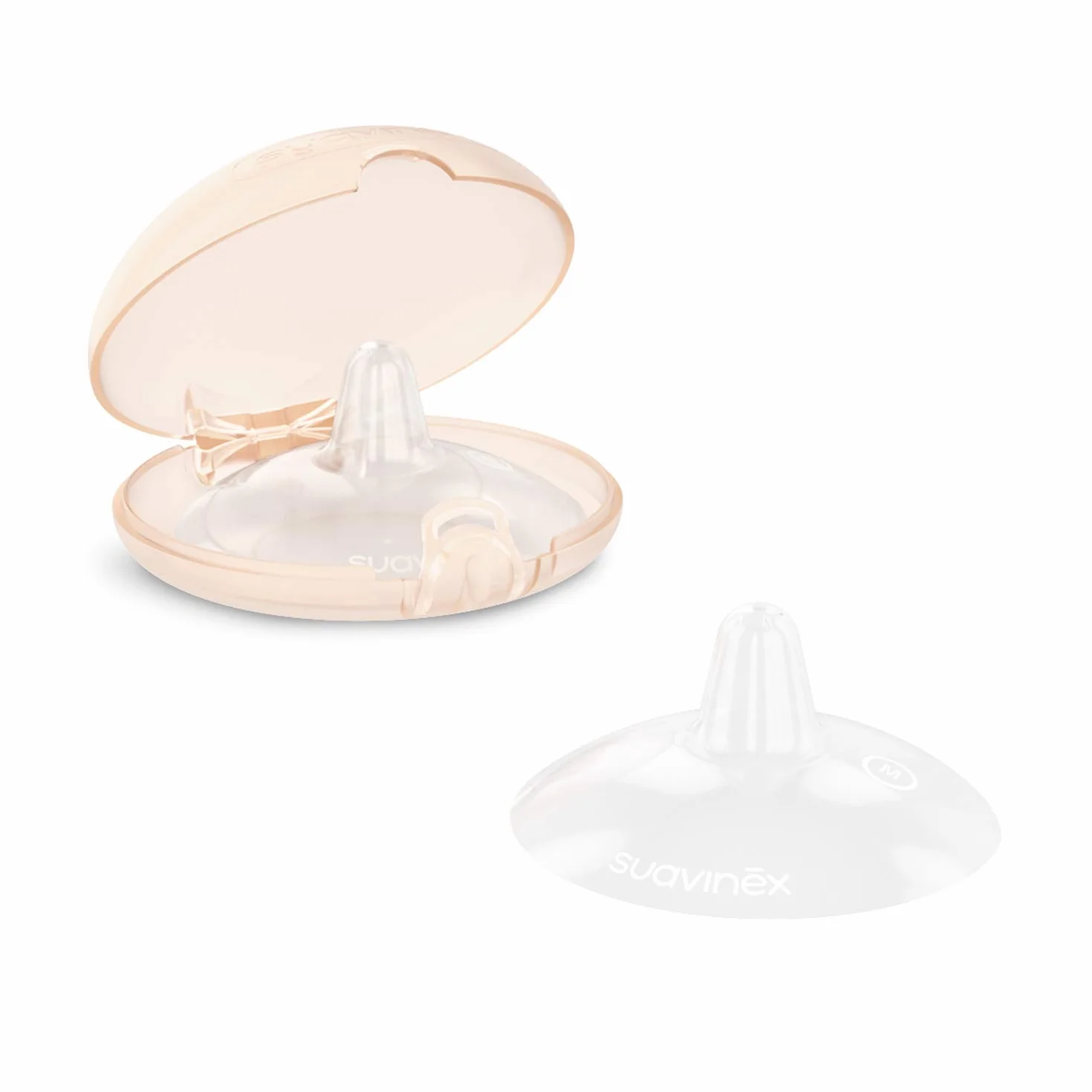 Suavinex Bouts de Sein en Silicone Taille M, 2 Unités