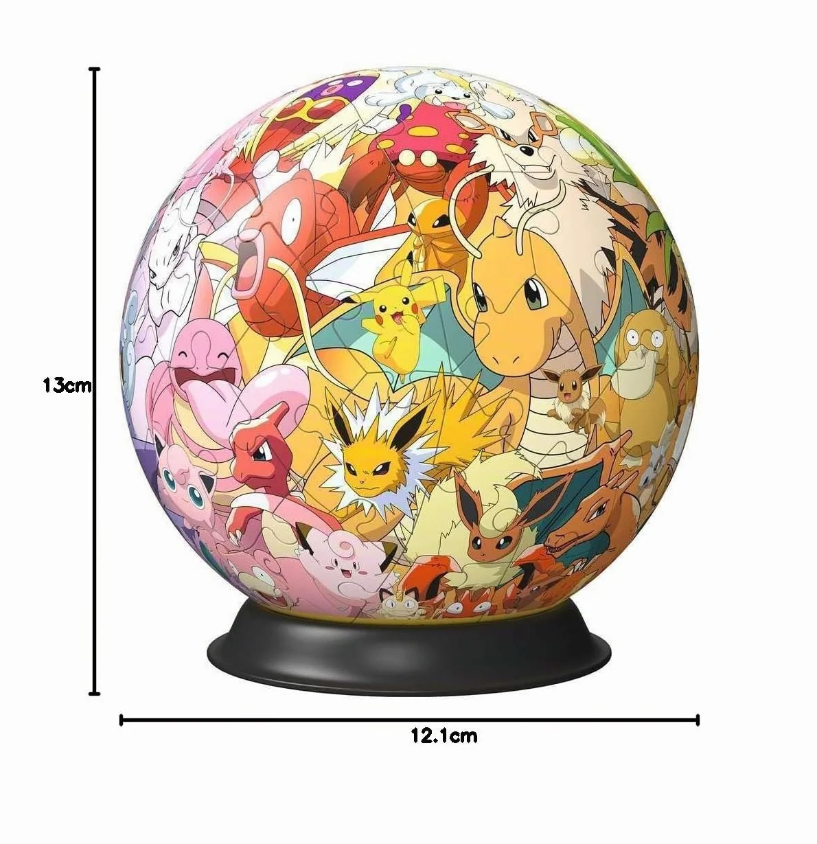 Ravensburger Puzzle 3D Ball Pokémon 72 pièces 13 cm 11595