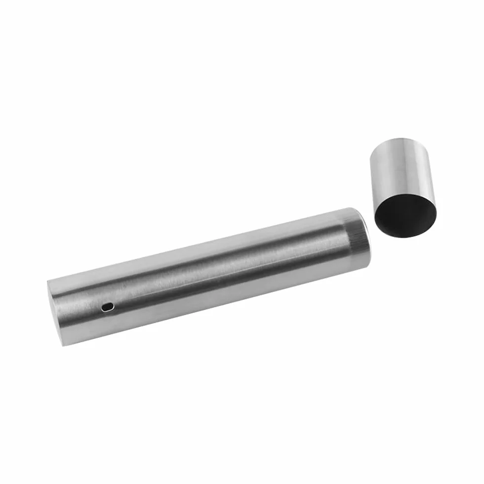 Tube de Rangement de Documents en Acier Inoxydable, Support de Certificat de Mariage, Conteneur Métallique pour Souvenirs