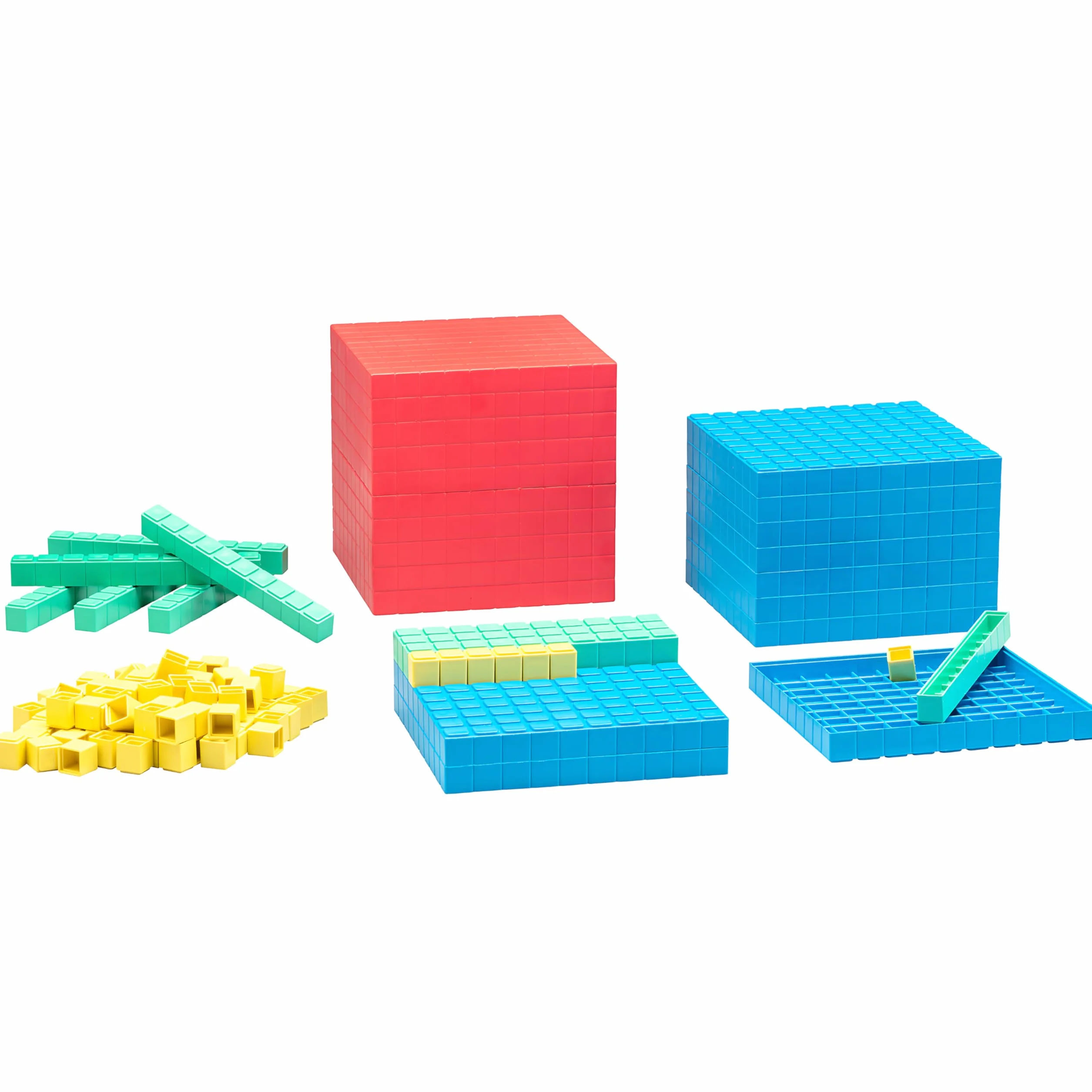 WISSNER Set de calcul décimal de base 121 pièces RE-Plastic