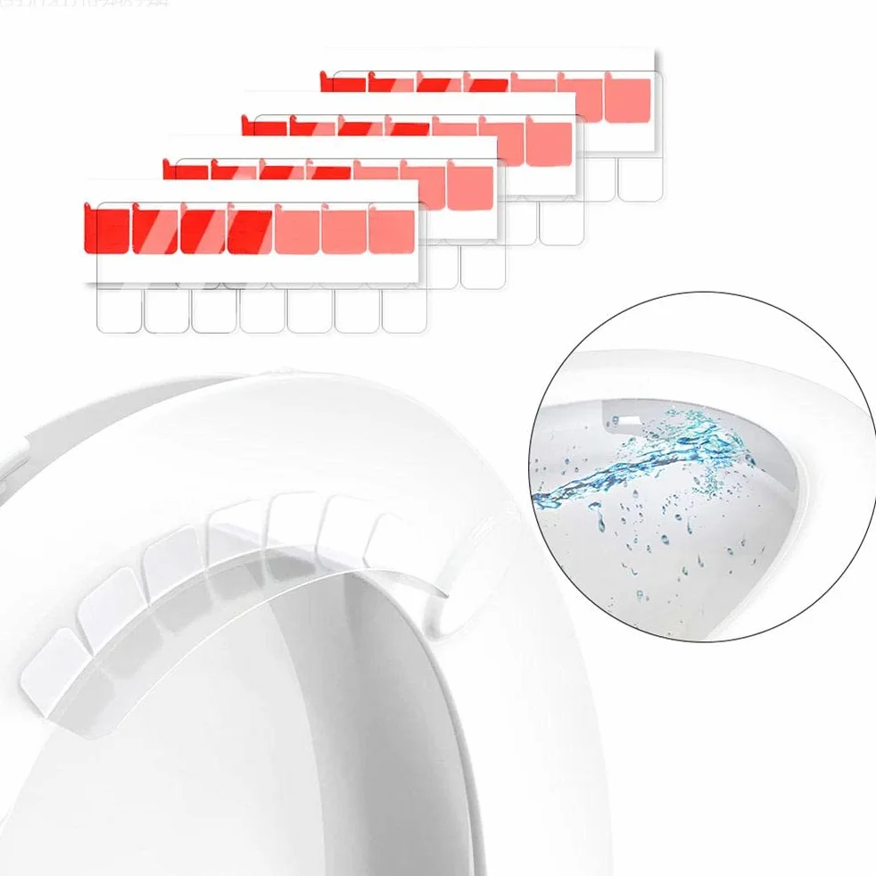 Anti-éclaboussures universelle pour siège de toilettes transparent étanche enfants adultes
