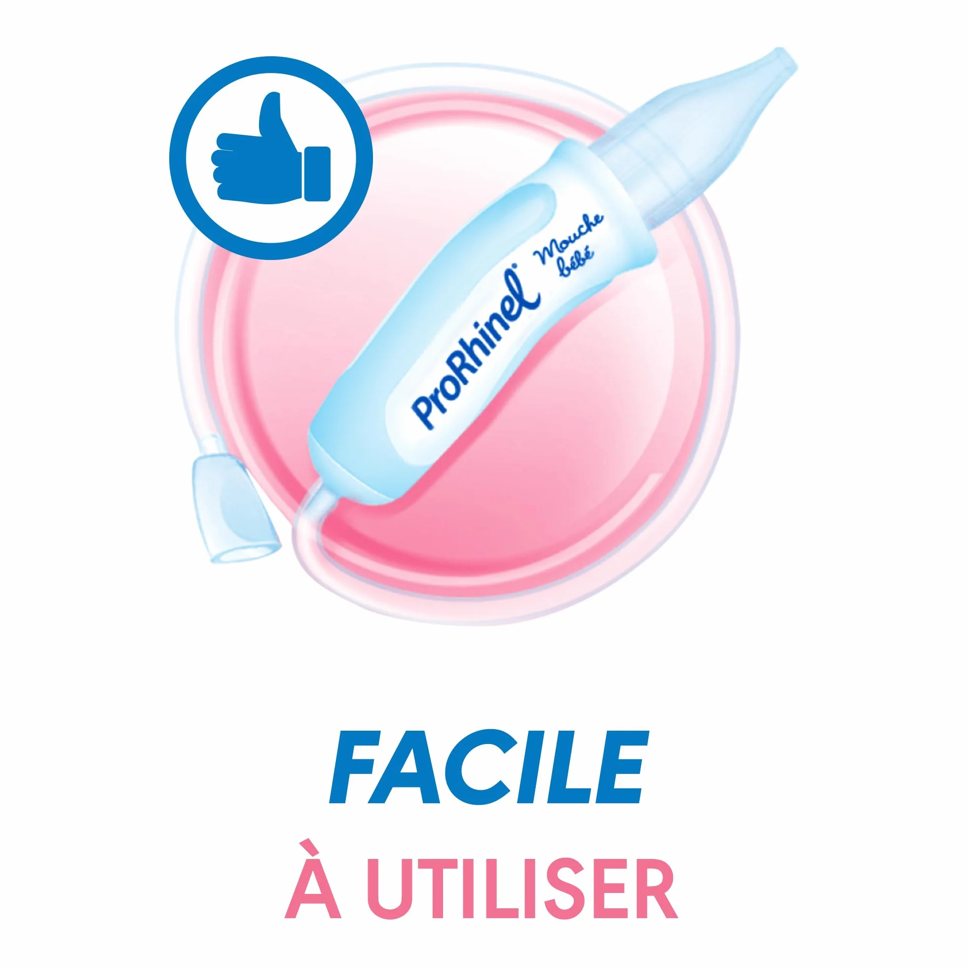 ProRhinel mouche bébé 2 embouts jetables