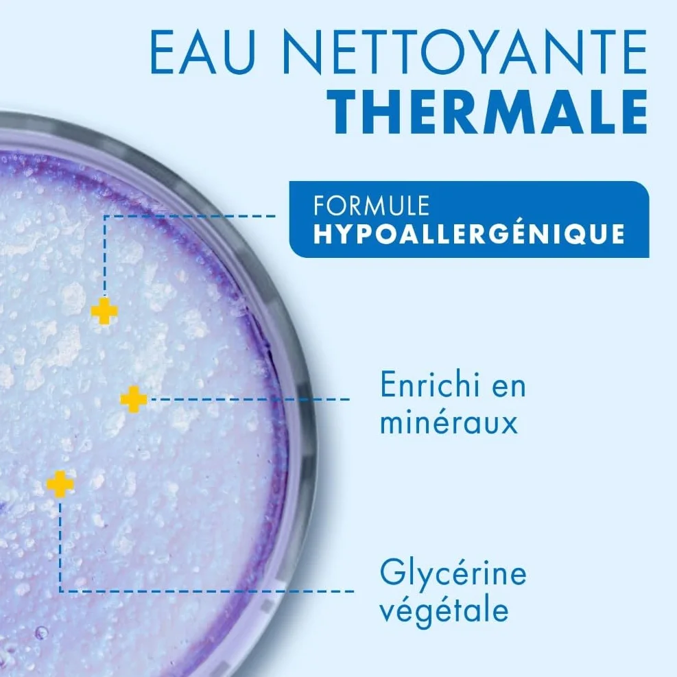 Mixa Lingettes Bébé à L'eau Thermale, Lot de 4 x 48, Hypoallergéniques