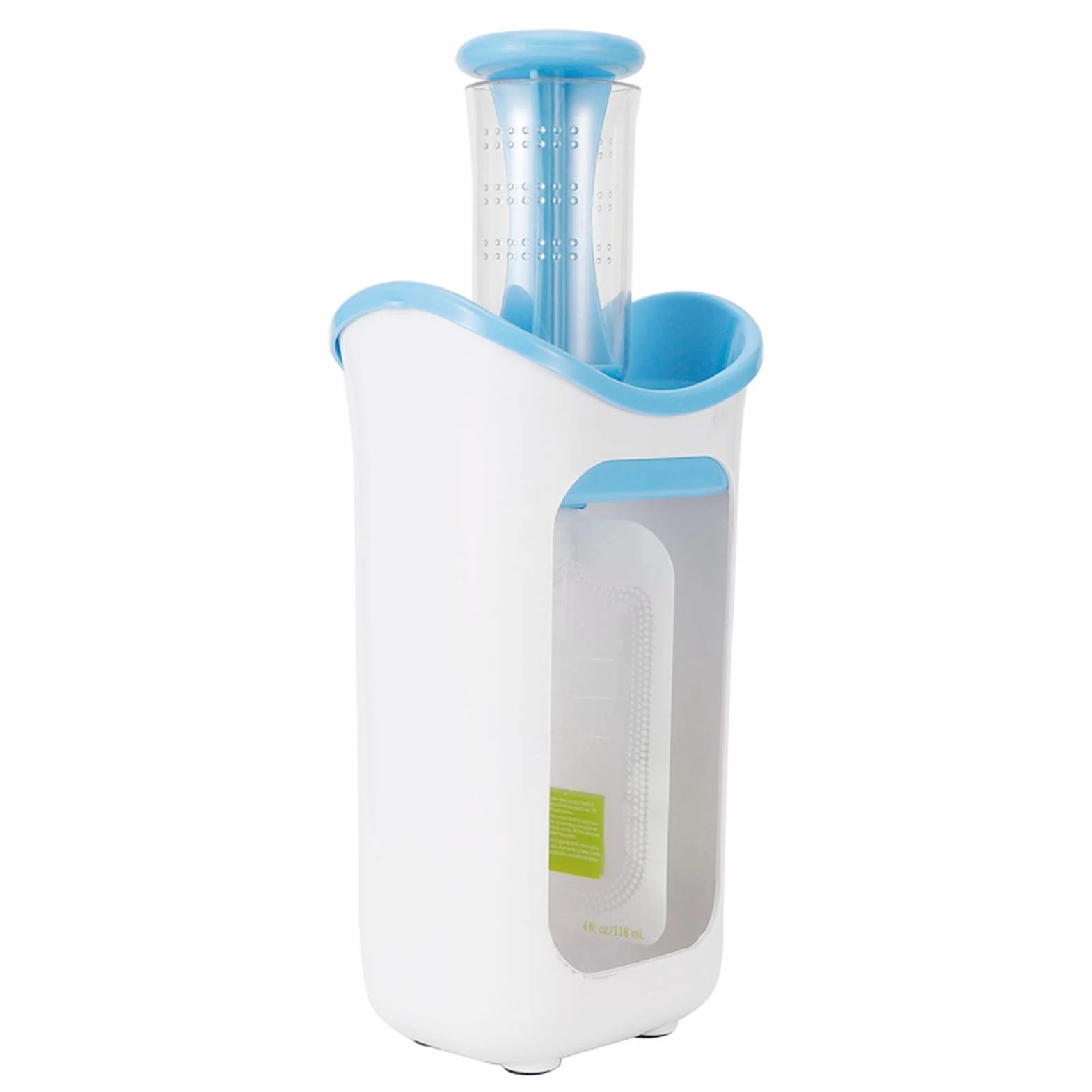 BORDSTRACT Squeeze Station Station De Remplissage De Sachets Avec 10 Sachets Alimentaires Bleu