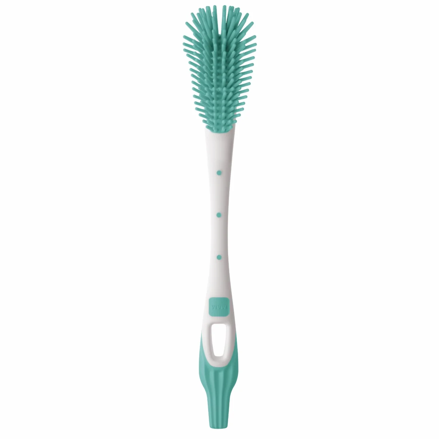 Goupillon pour biberon et tétine – Brosse de nettoyage en silicone avec poils extra-souples anti-rayures