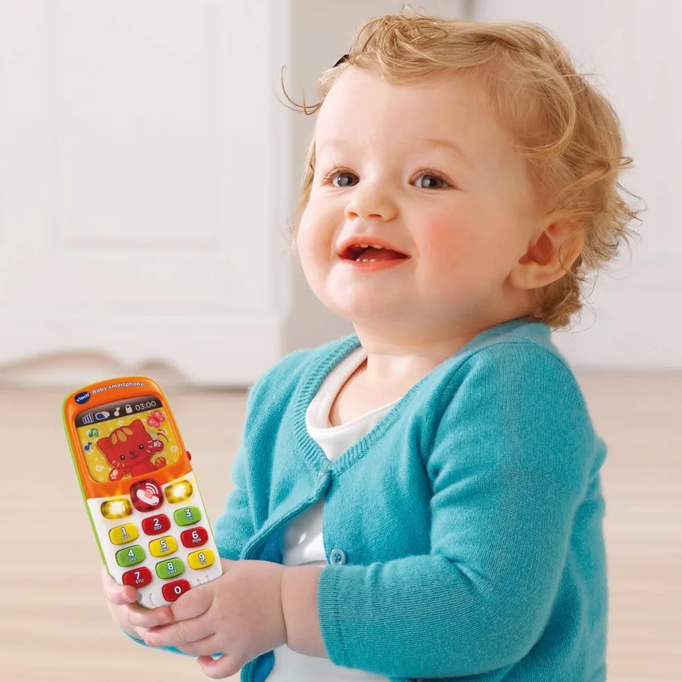 VTech Baby Smartphone Bilingue Mixte Téléphone Bébé Jouet d'Éveil Version FR