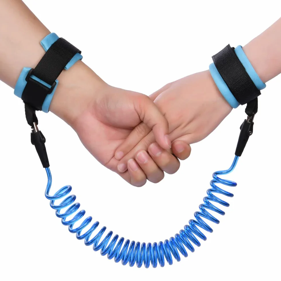 Harnais de Sécurité Enfant 2.5M Anti perdu Ceinture Facile à Mettre et Enlever Tout-Petit Voyage