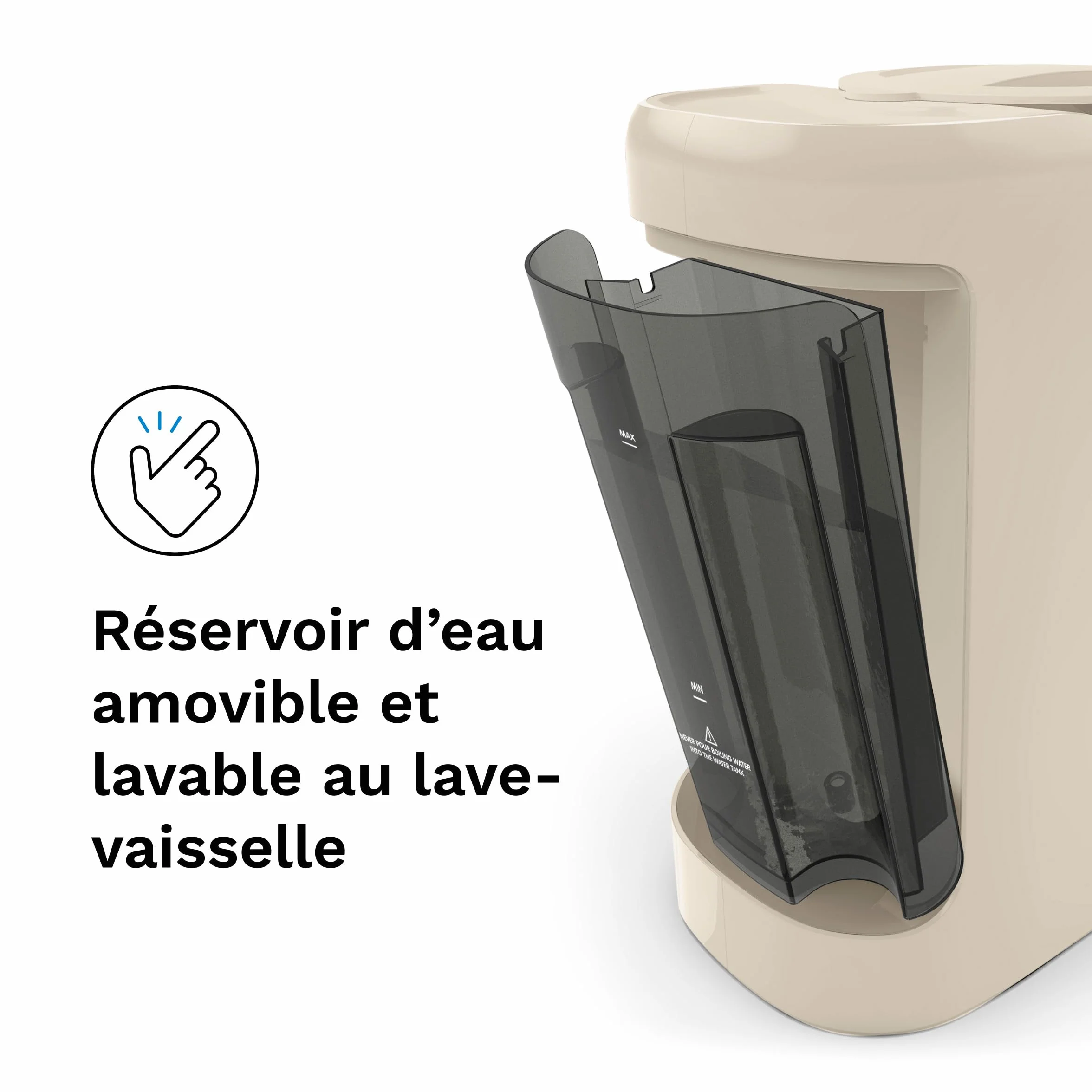 Baby Brezza Formula Pro Advanced Préparateur de Biberons Automatique Beige Oatmeal