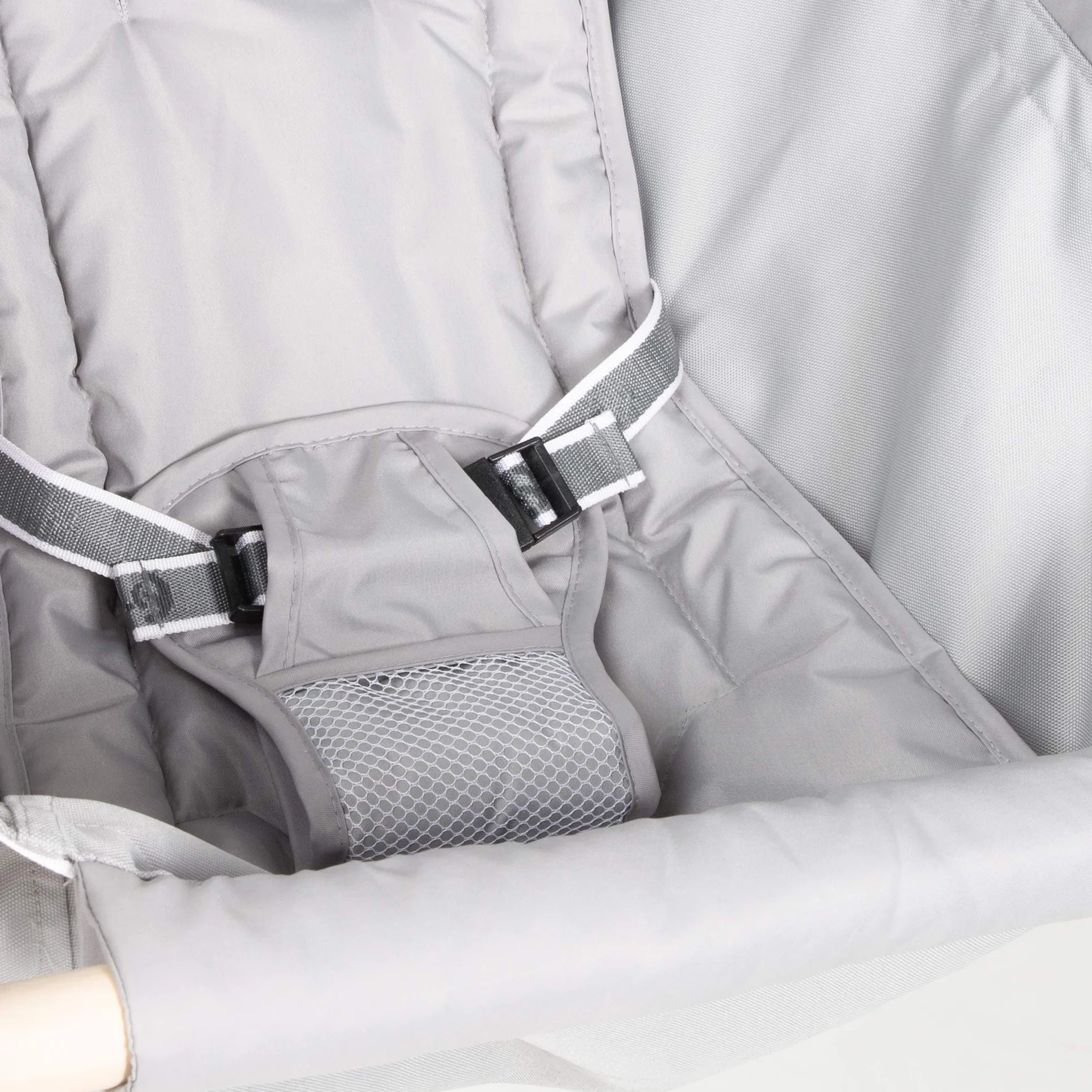 roba Balancelle Bébé 2 en 1 - Hamac Bébé 0 à 6 Ans Chaise Suspendue Taupe
