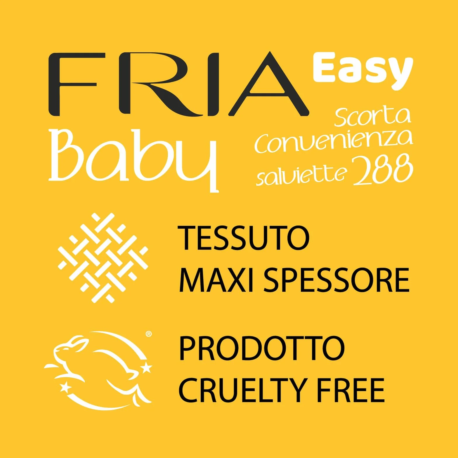 Easy Baby Lingettes de changement de couches à l'aloe vera et au miel, hydratantes, testées dermatologiquement, 288 pièces