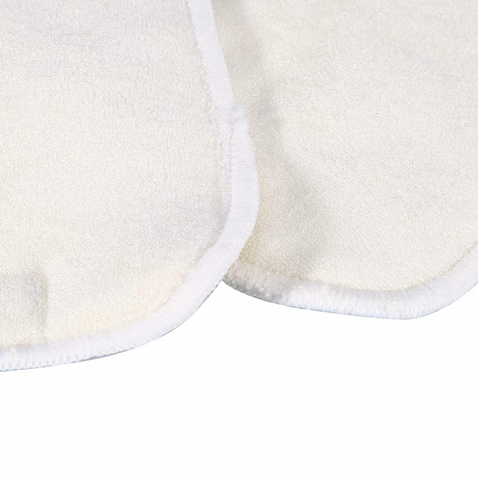 Inserts de Couches Jetables en Fibre de Bambou pour Soins de l'Incontinence