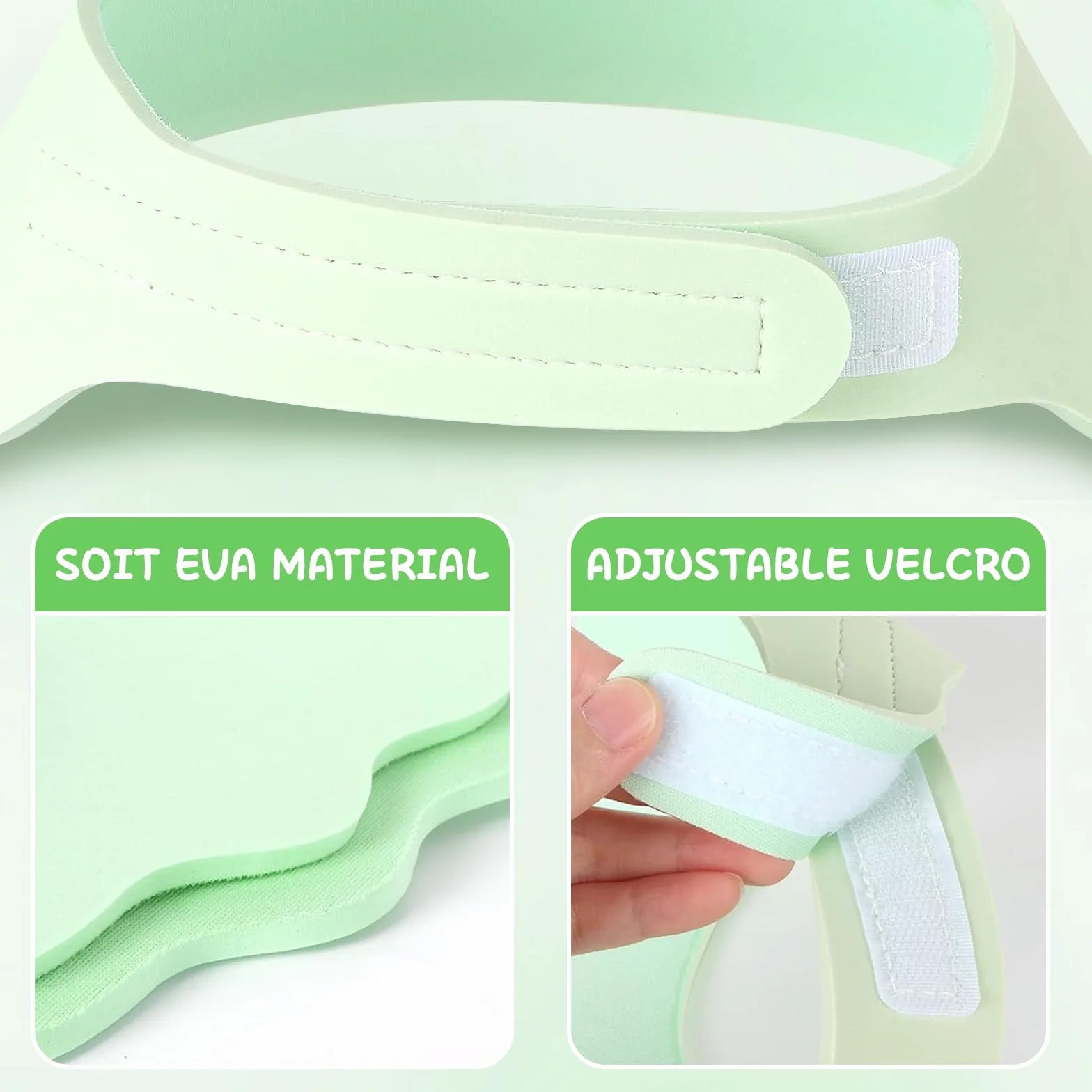 Bonnet de Douche Bébé Réglable, Bouclier de Lavage des Cheveux pour Enfant Protège Yeux et Oreilles