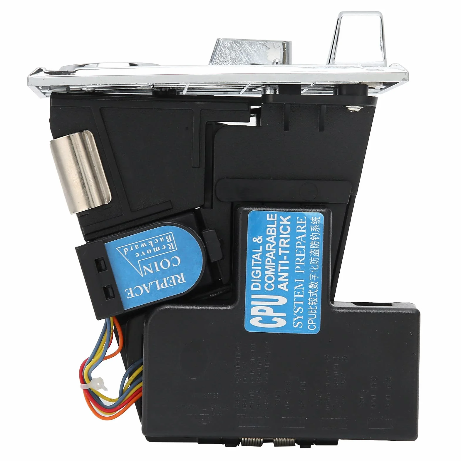 Accepteur de Pièces pour Jeu d'Arcade, Monnayeur à Roulettes, Sélecteur de Pièces Électronique Programmable CPU
