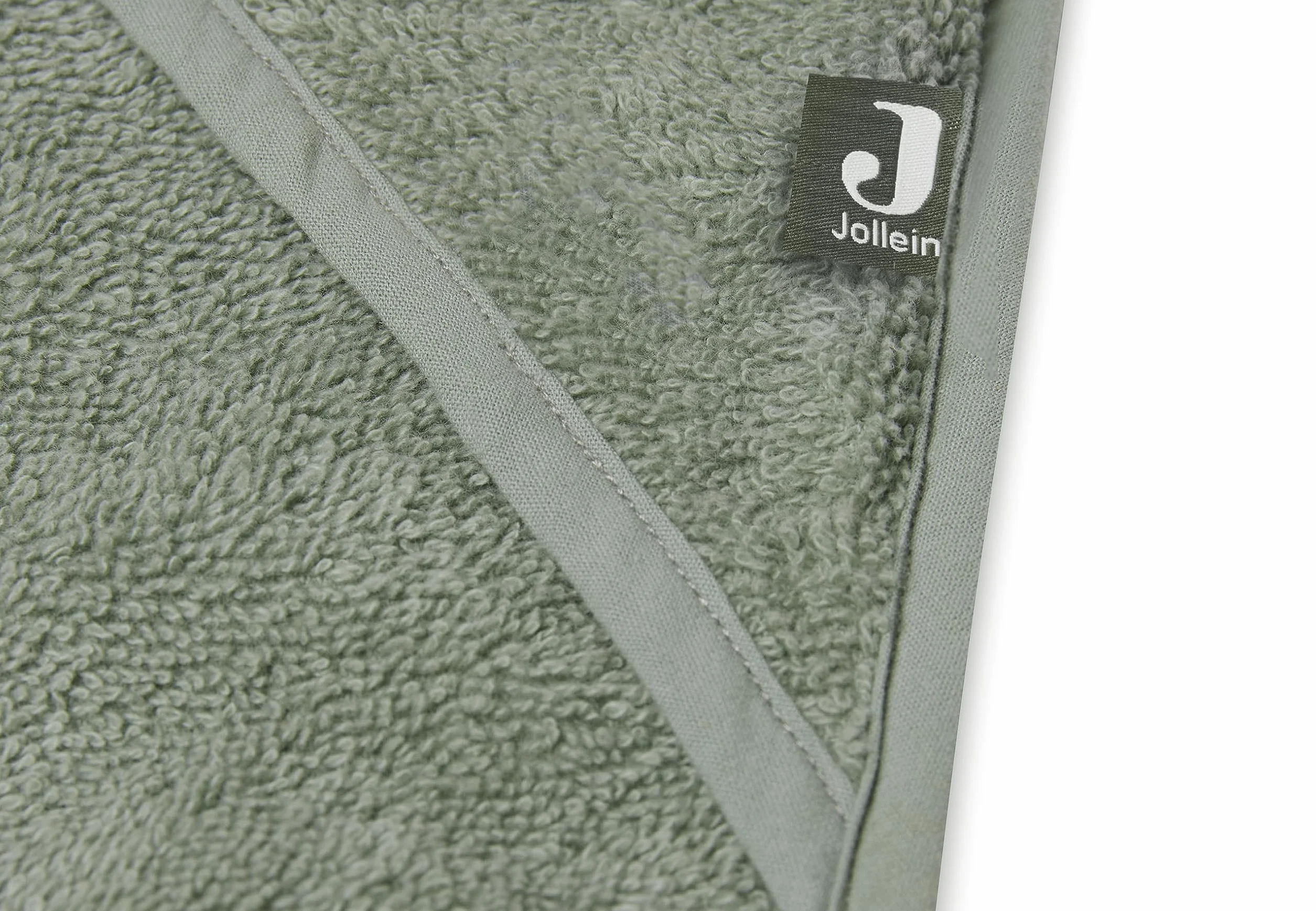 Jollein Cape de Bain Terry 75x75 cm Vert Cendré