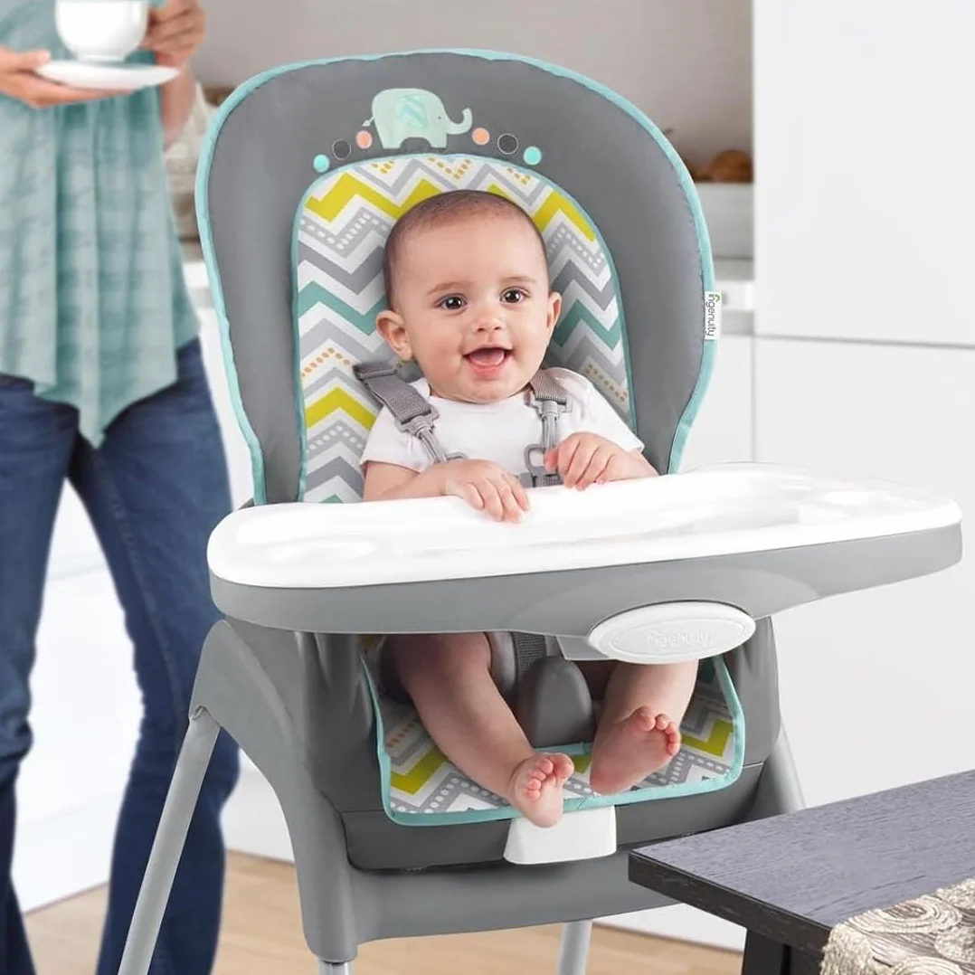 Harnais de Sécurité 5 Points pour Poussette et Chaise Haute, Sangles Réglables Bébé