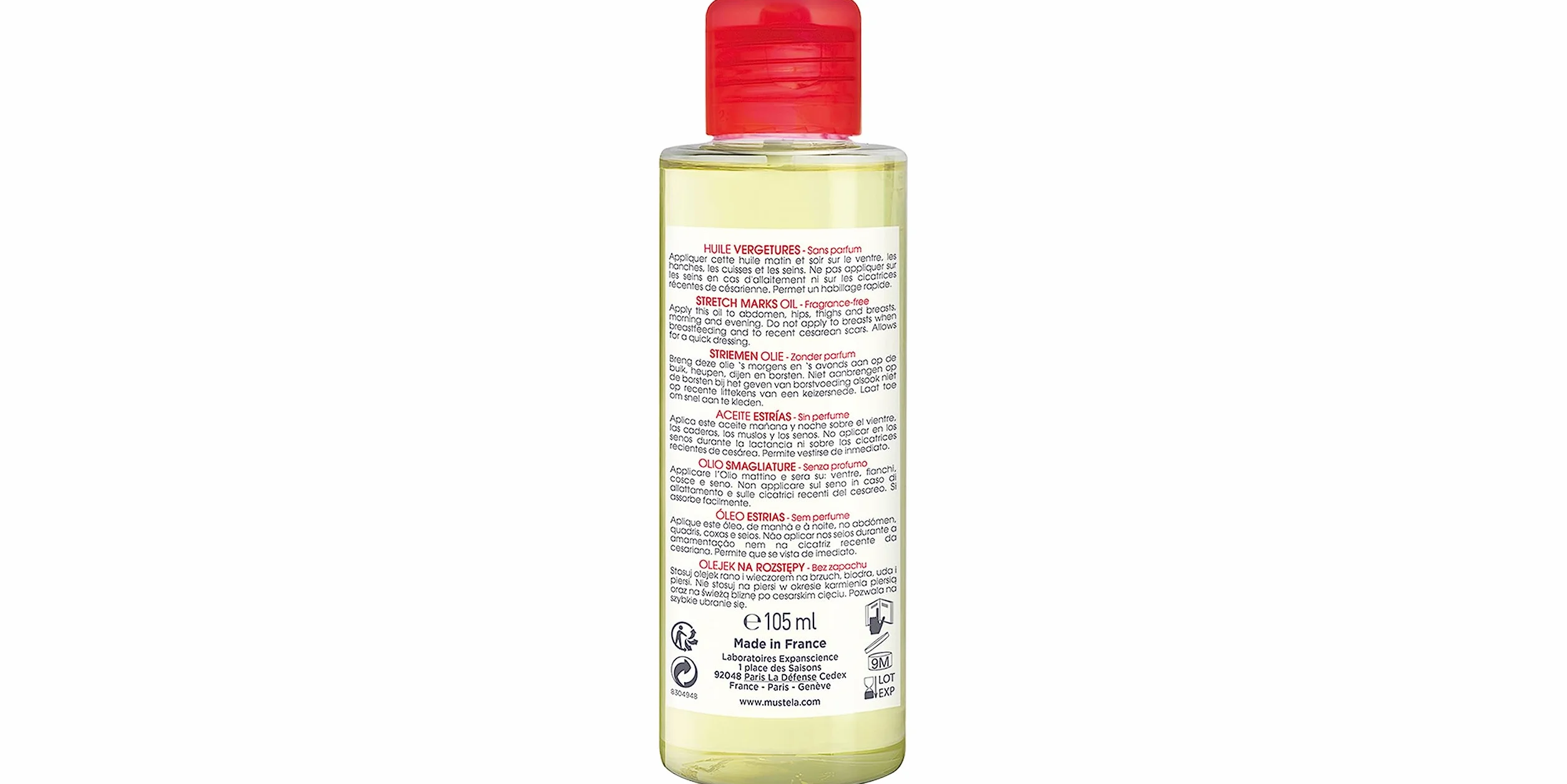 MUSTELA Aceite Prevención de Estrías 105ML