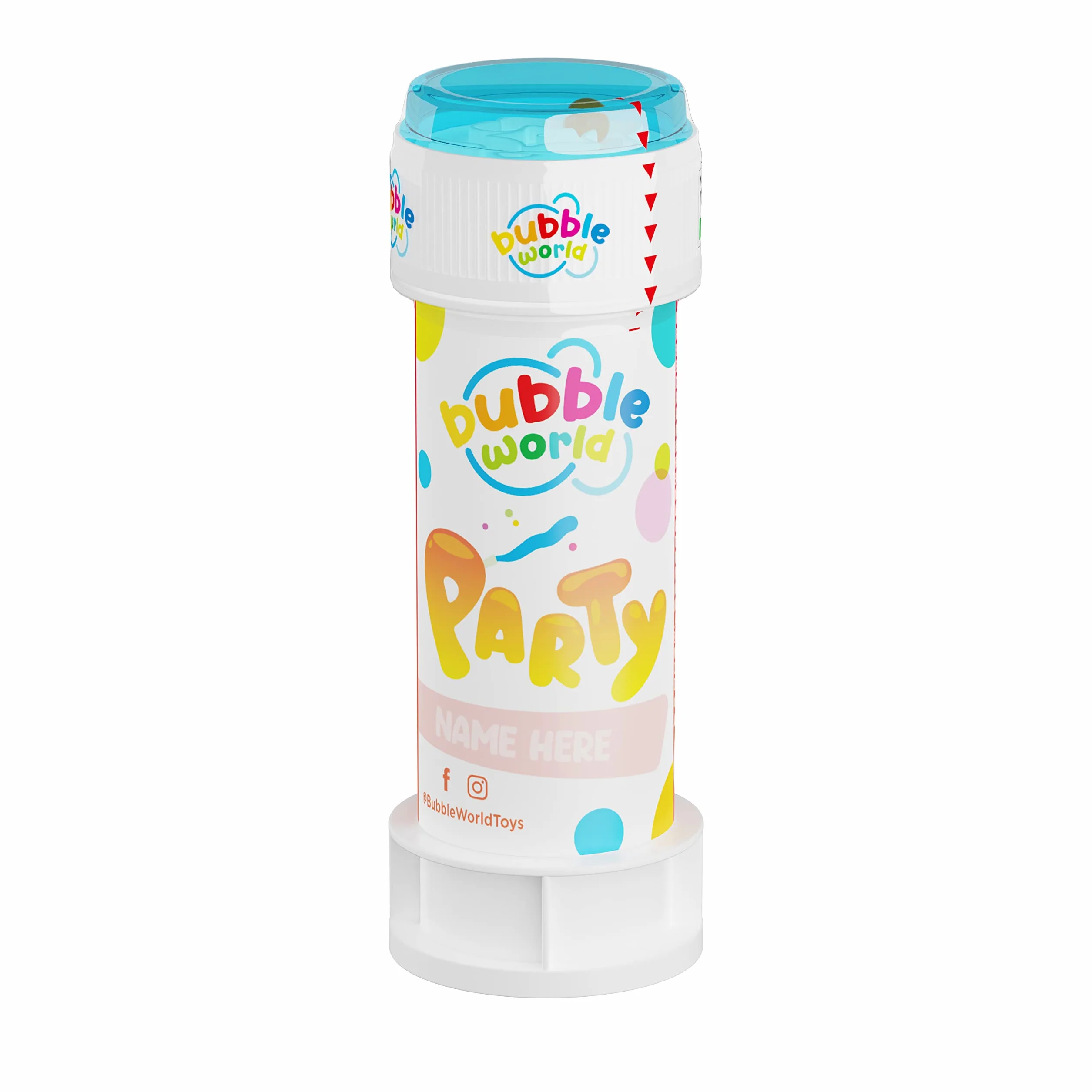 Bulles de Savon Multicolor Pack de 12 x 60ml