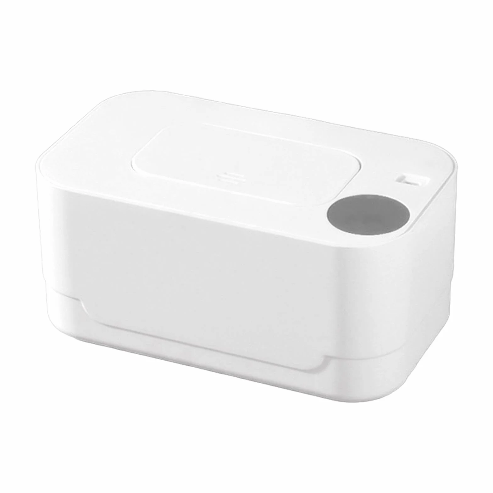 MagiDeal Chauffe-lingettes silencieux distributeur lingettes humides portable bébé affichage numérique blanc