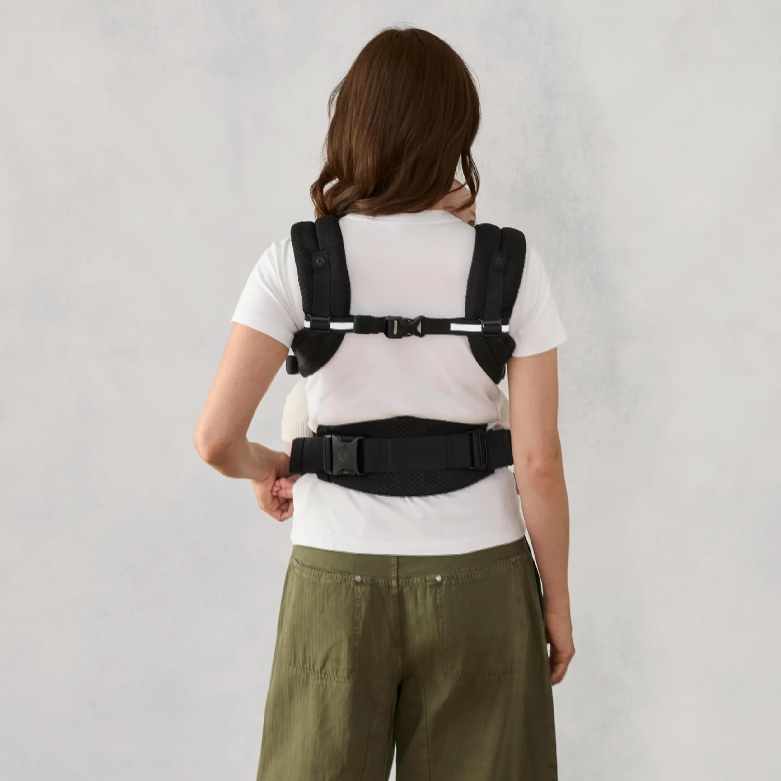 Ergobaby Porte-Bébé Adapt Onyx Black 3 positions Mesh SoftFlex ventral dorsal nouveau-nés
