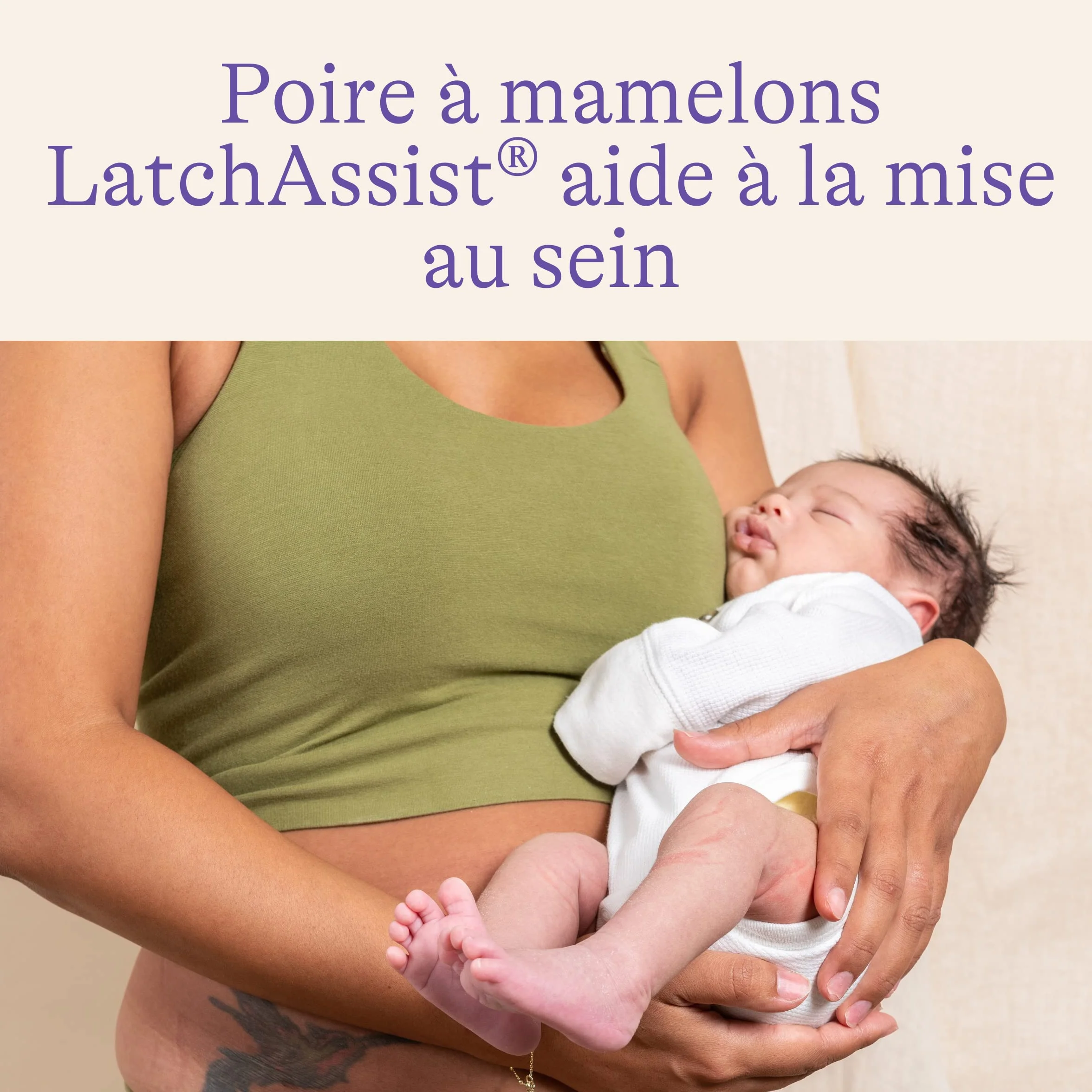 Lansinoh Latch Assist Poire à mamelons