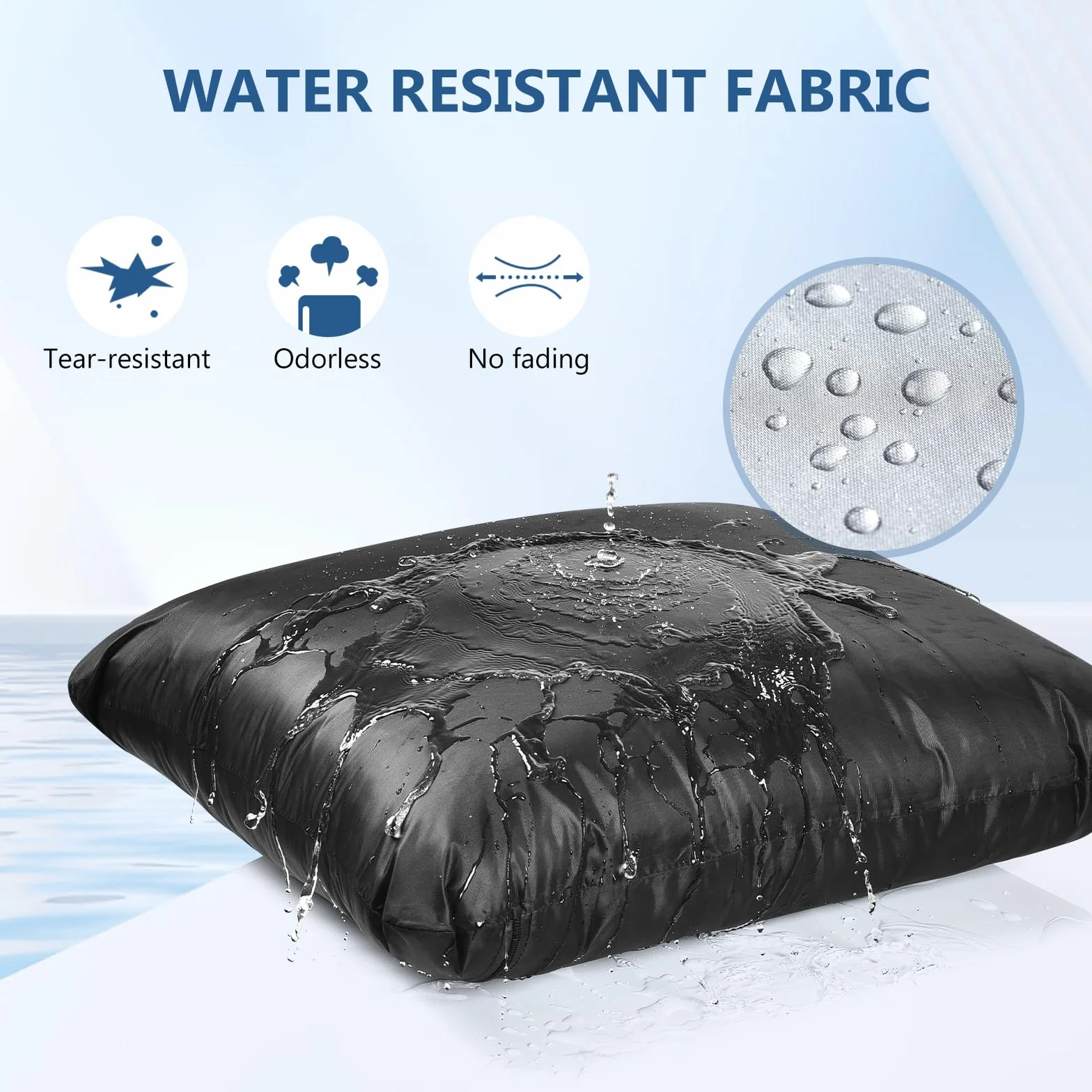 Sac Linge Sale Voyage 50x60cm Wet Bag Imperméable Sport Maillots Bain Natation Plage Gym Noir