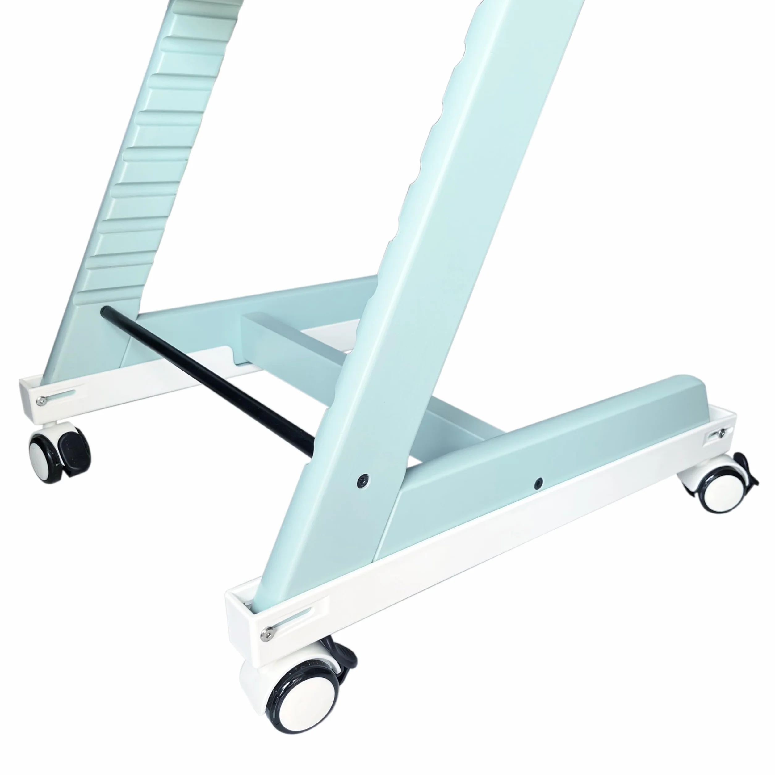 Roues Stokke Tripp Trapp, Rotation 360°, Silencieuses, Sécurité, Blanc