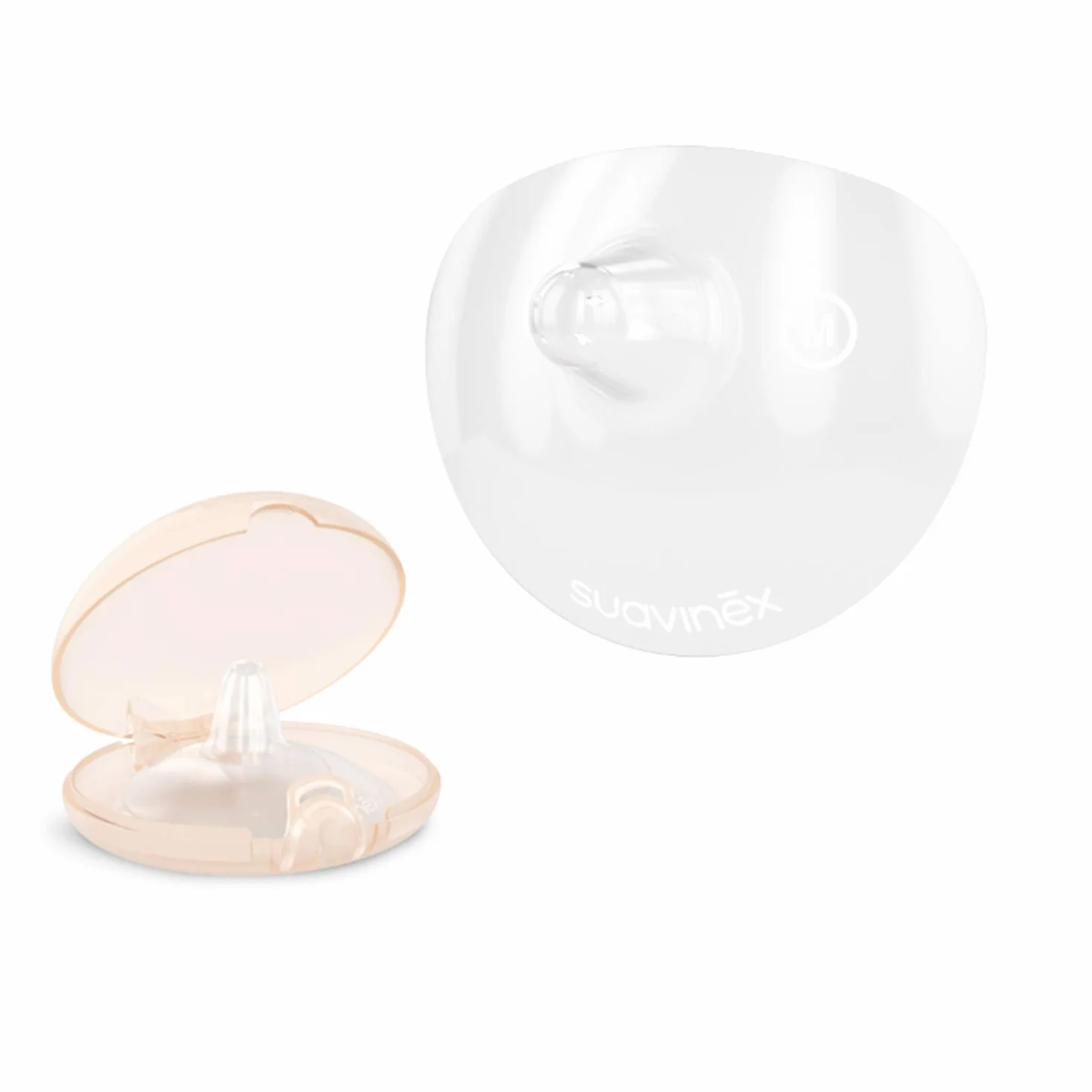 Suavinex Bouts de Sein en Silicone Taille M, 2 Unités