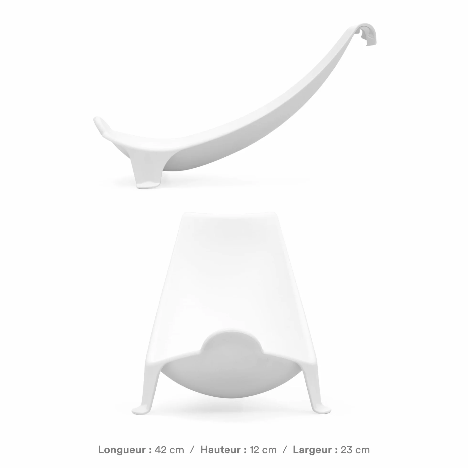 Stokke Flexi Bath Support pour nouveau-nés Blanc - Pour baignoire bébé pliable, léger et sûr jusqu'à 8 mois