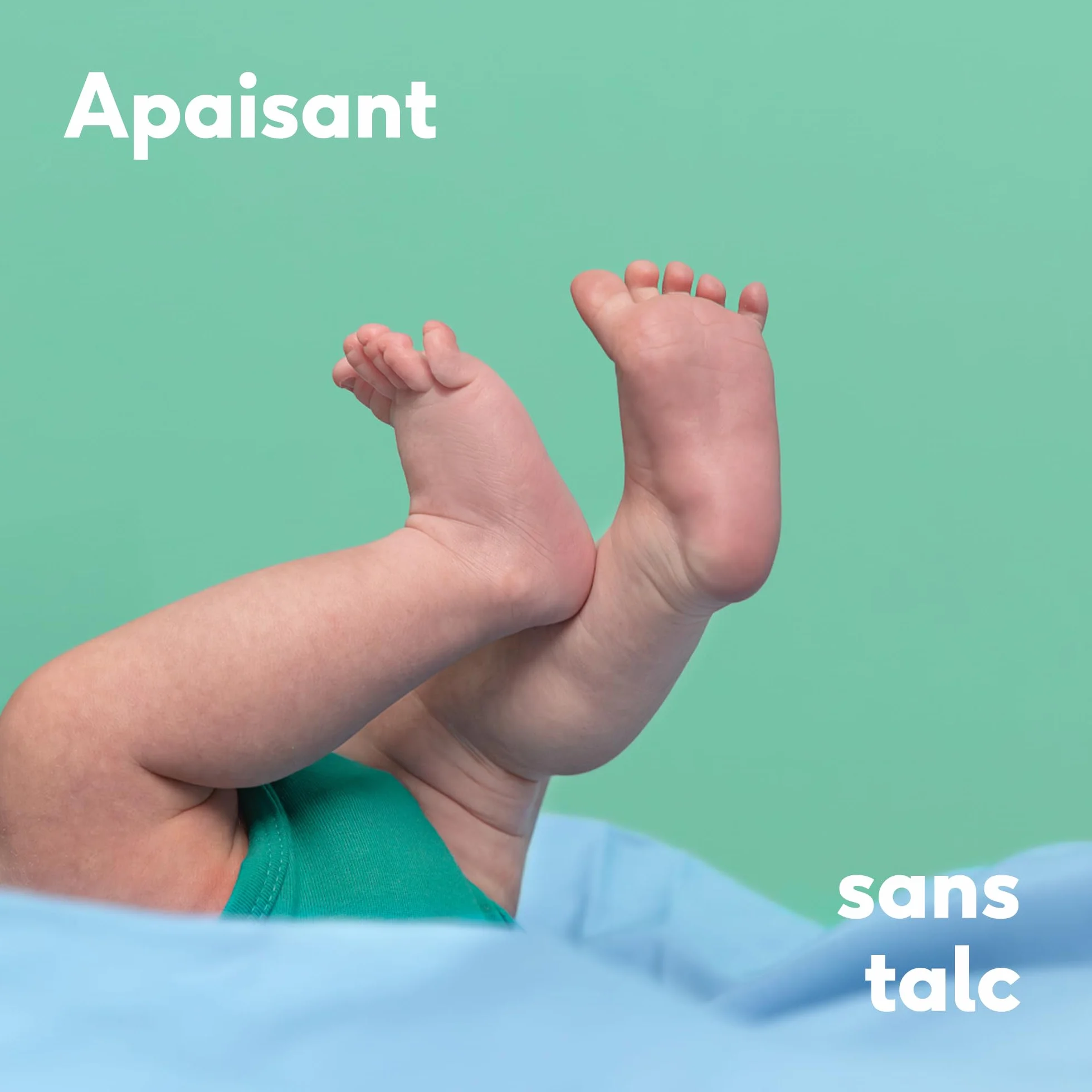 Naïf Poudre pour bébé 100% naturel à base de riz 0% parfum 80g