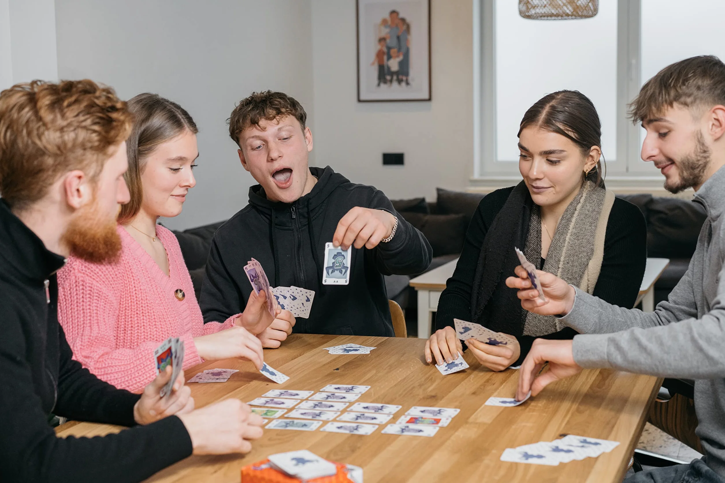 GIGAMIC 6 Qui Prend ! Jeu de société cartes dès 8 ans famille amis 2-10 joueurs 45 min Version Française