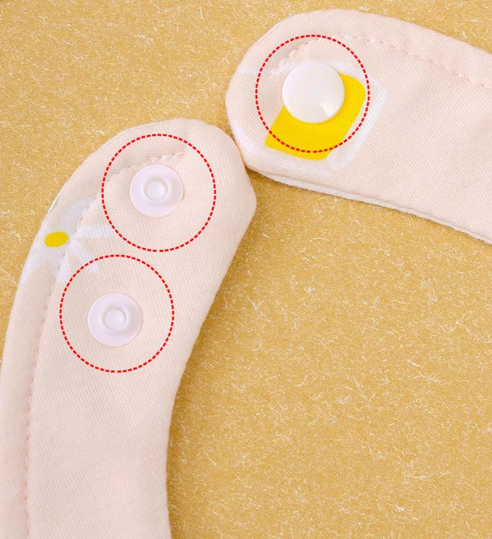 Bavoirs Bébé Imperméables Coton Doux Absorbant 0-36 Mois Naissance