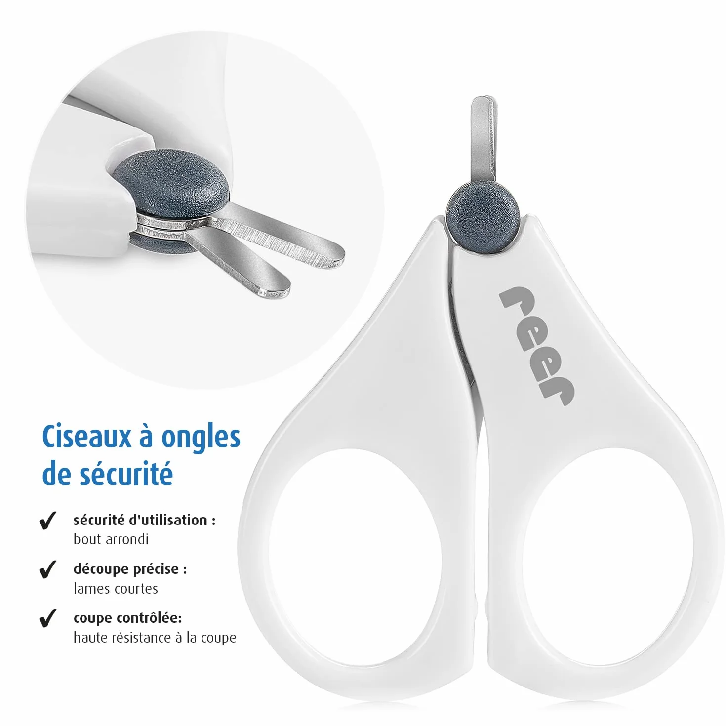 Reer BabyCare Ciseaux à ongles pour bébé