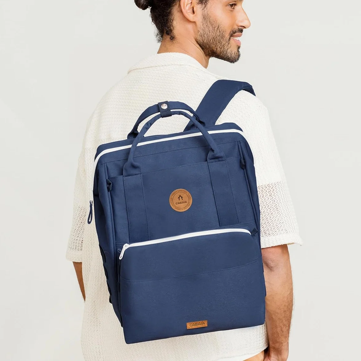Sac à Langer CABAIA Medium 18L Chambéry Bleu Nuit Déperlant