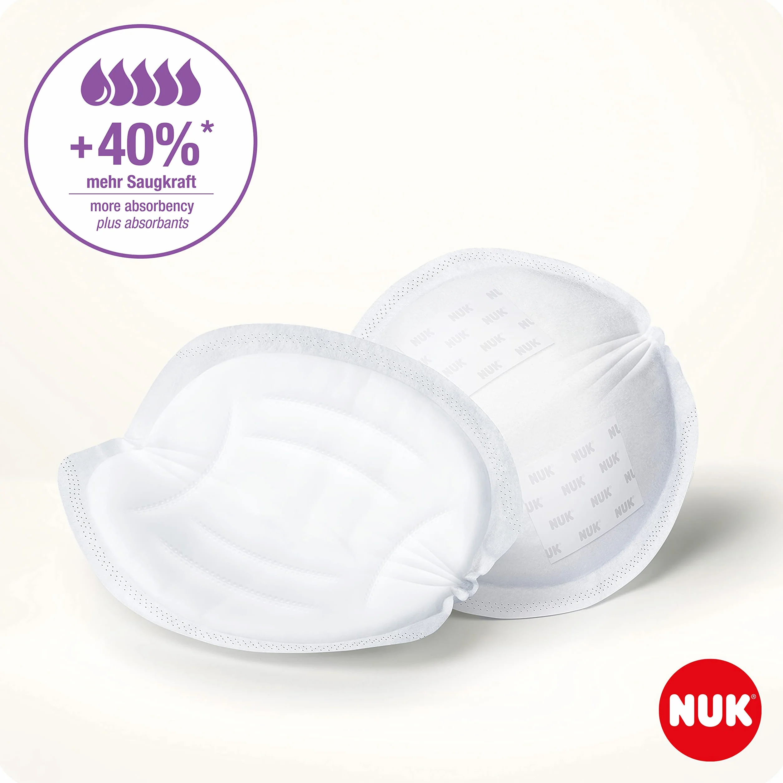 NUK Coussinets d’allaitement jetables 60 unités