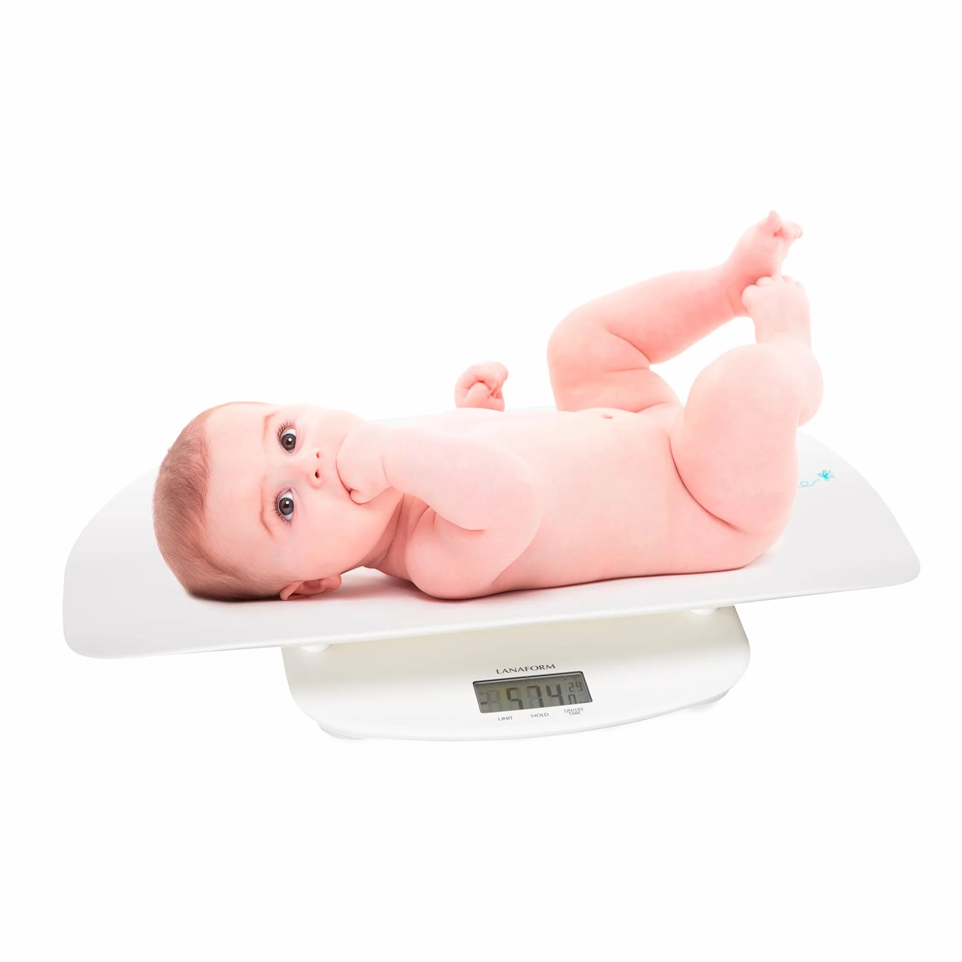 LANAFORM Pèse Bébé Évolutif Balance Pour Bébé Et Adulte 150 Kg Plateau Amovible