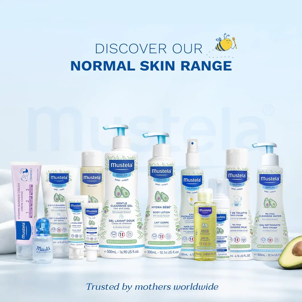 Mustela Gel Lavant Doux Flacon Pompe 500 ml