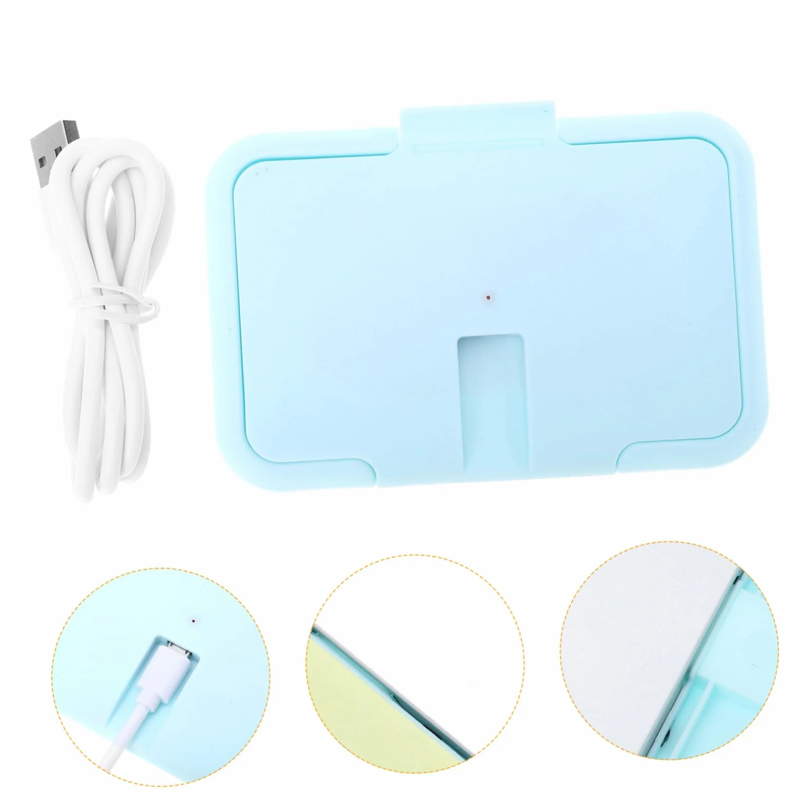 Chauffe-serviettes portable Abaodam avec thermostat pour serviettes et lingettes humides