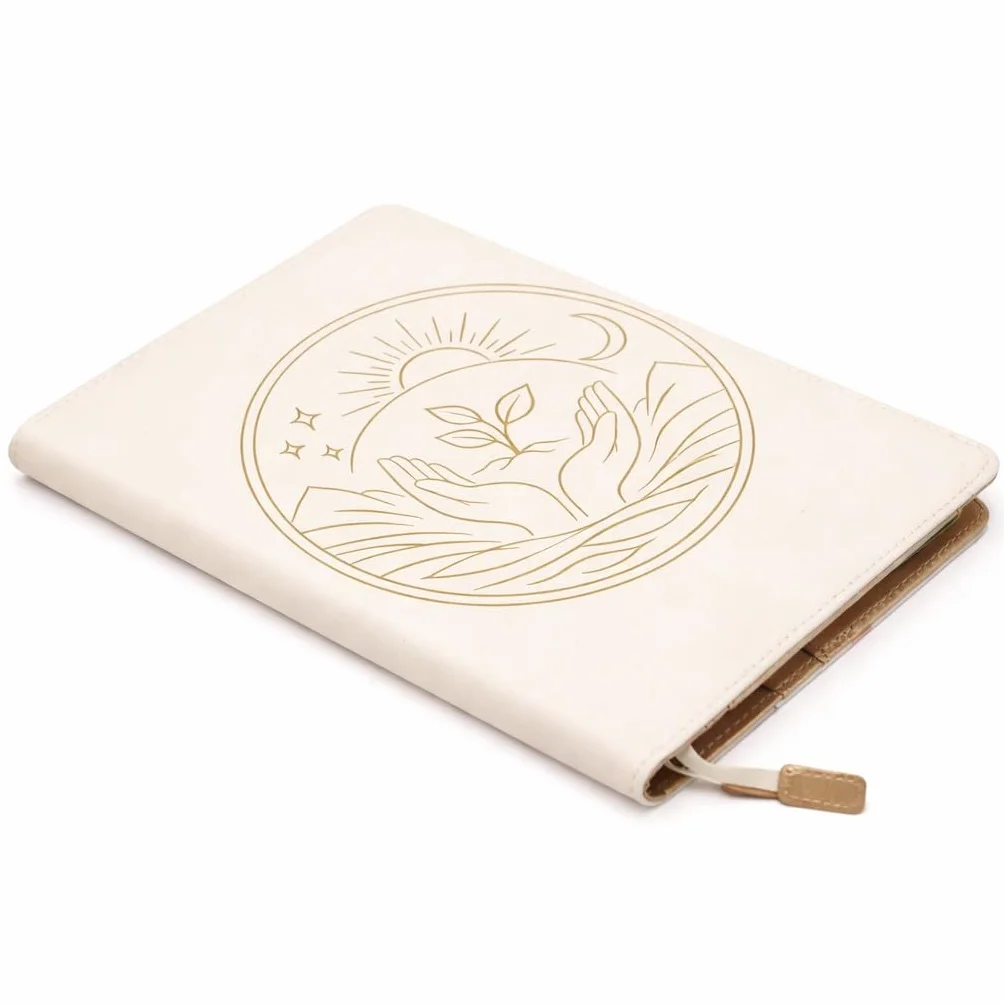 Protège Carnet De Santé Français Format A5 15x21 cm Rabats Ordonnances Documents Beige