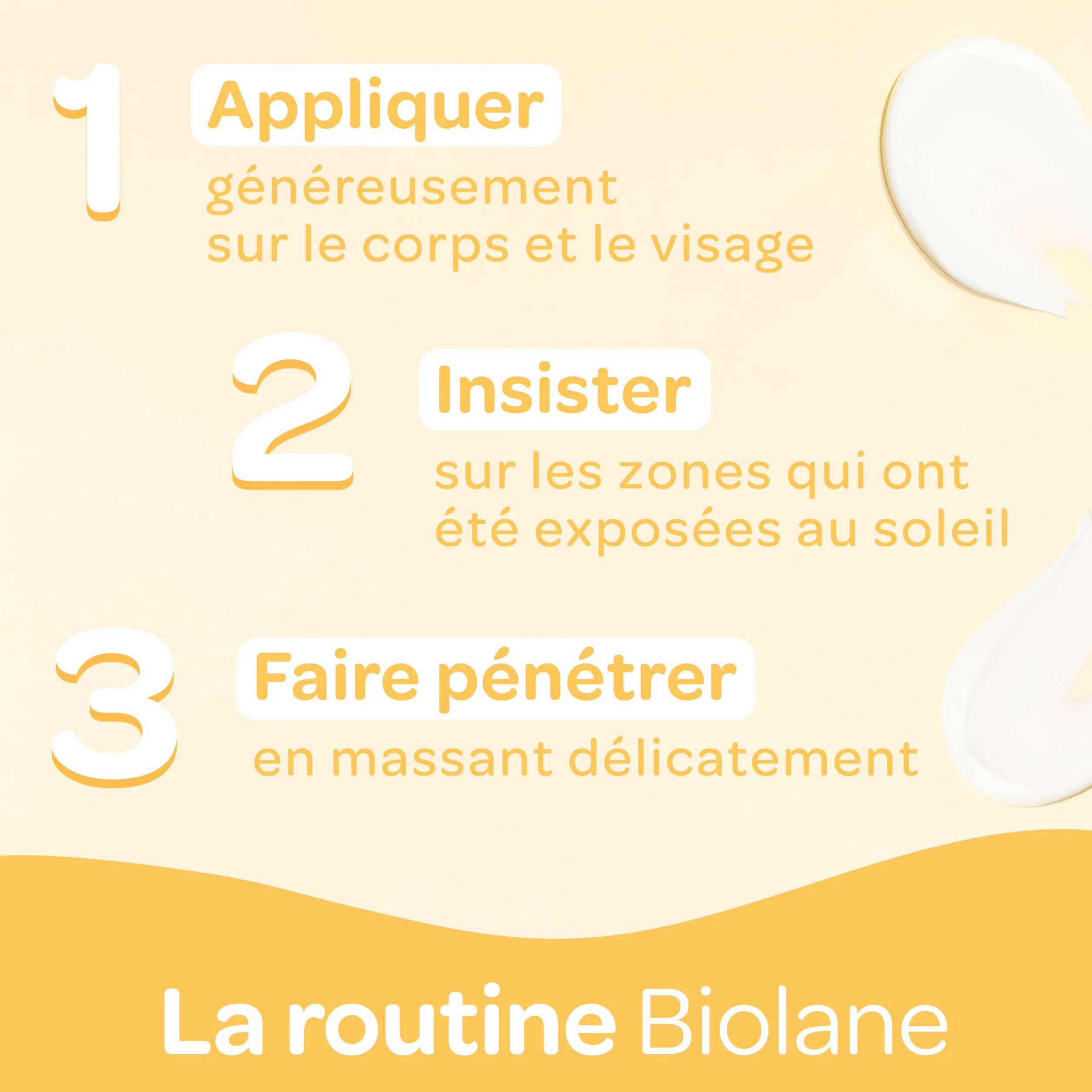 BIOLANE Lait après soleil Bébé Apaise et protège Peaux Sensibles Huile de Cameline BIO 98 % d'origine naturelle Fabriqué en France