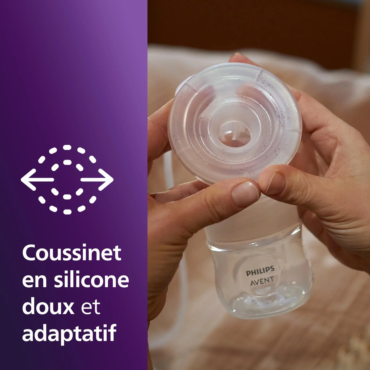 Philips Avent Tire-lait électrique SCF396/31 silencieux rechargeable trousse transport
