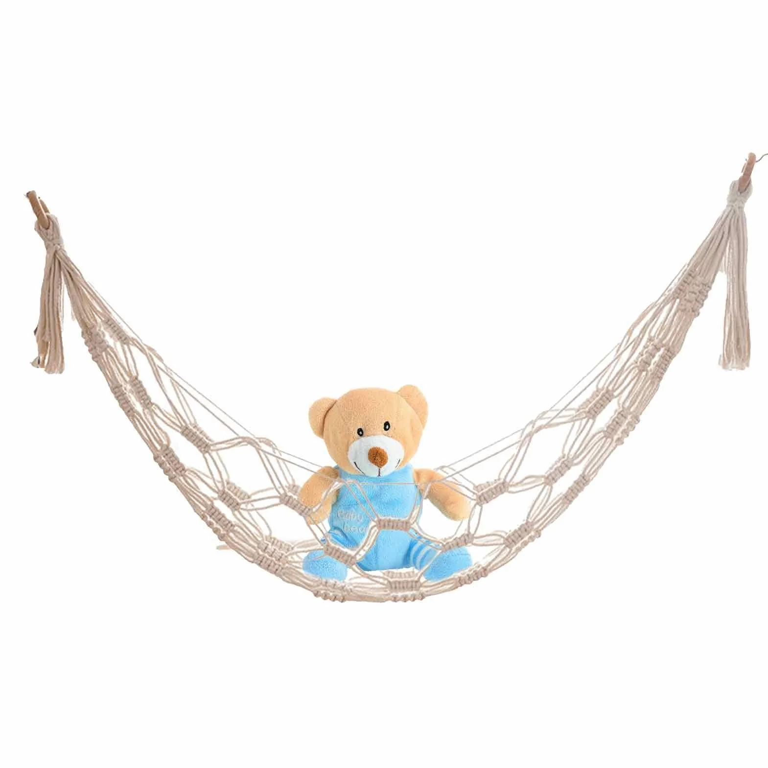 Hamac de Rangement pour Jouets Peluche, Hamac d'Angle pour Chambre à Coucher