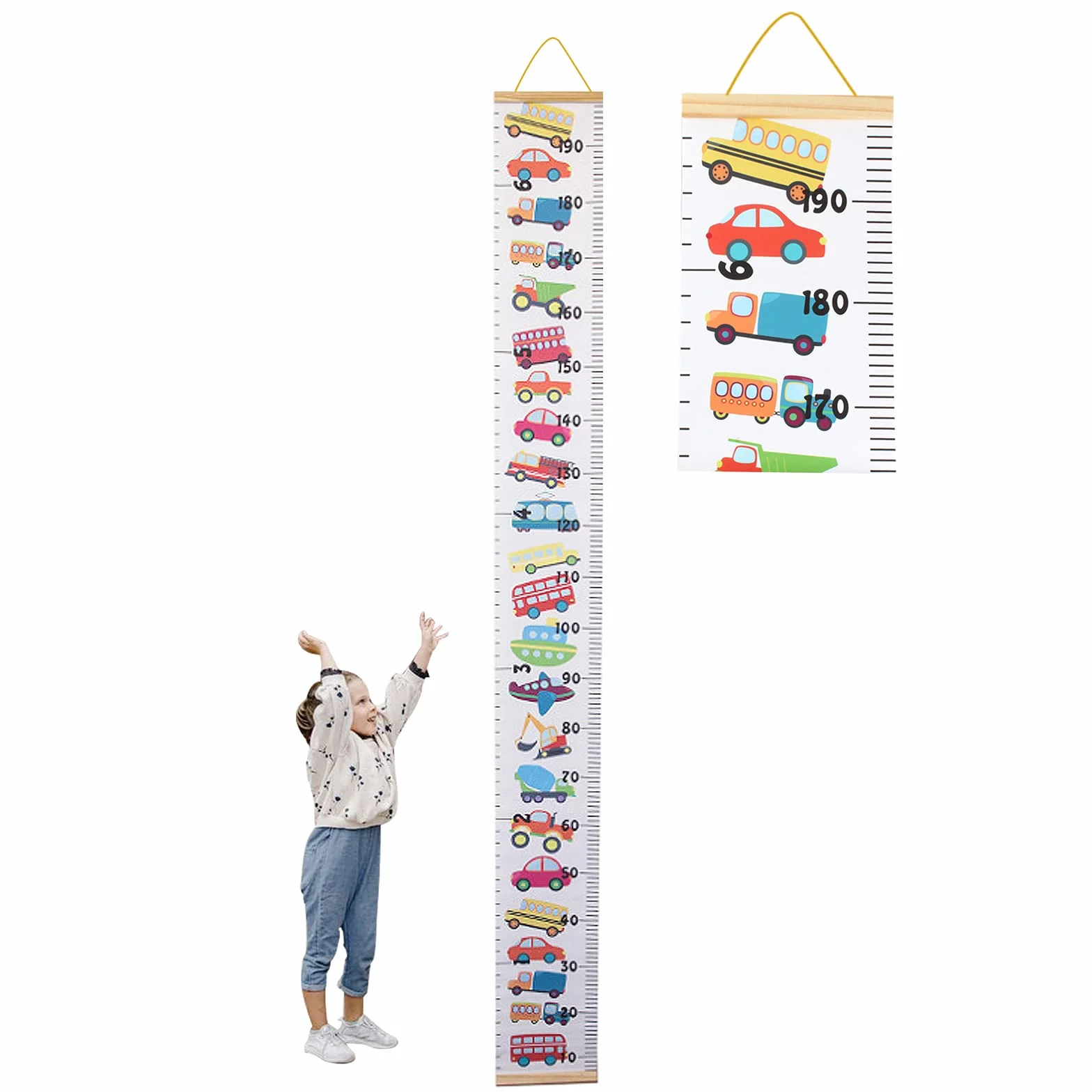 Toise Murale Enfante Règle Graduée Bébé Autocollants Décoration Murale