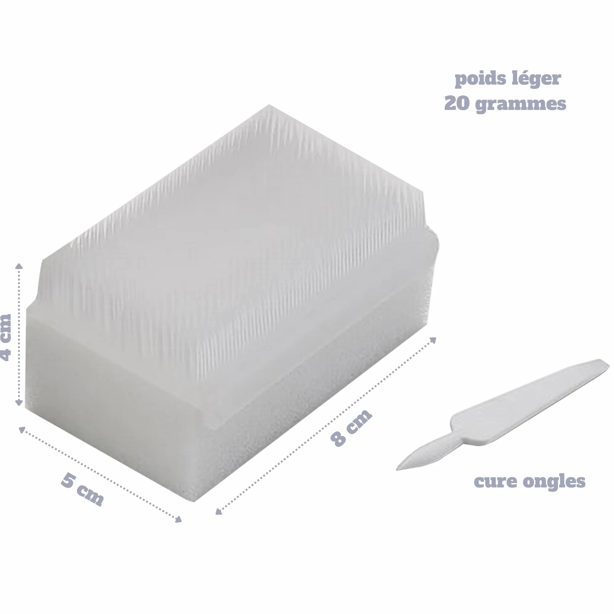 Brosse Chirurgicale Stérile Avec Cure-Ongle Double Face Thérapie Sensorielle Enfant Adulte Carton x 30