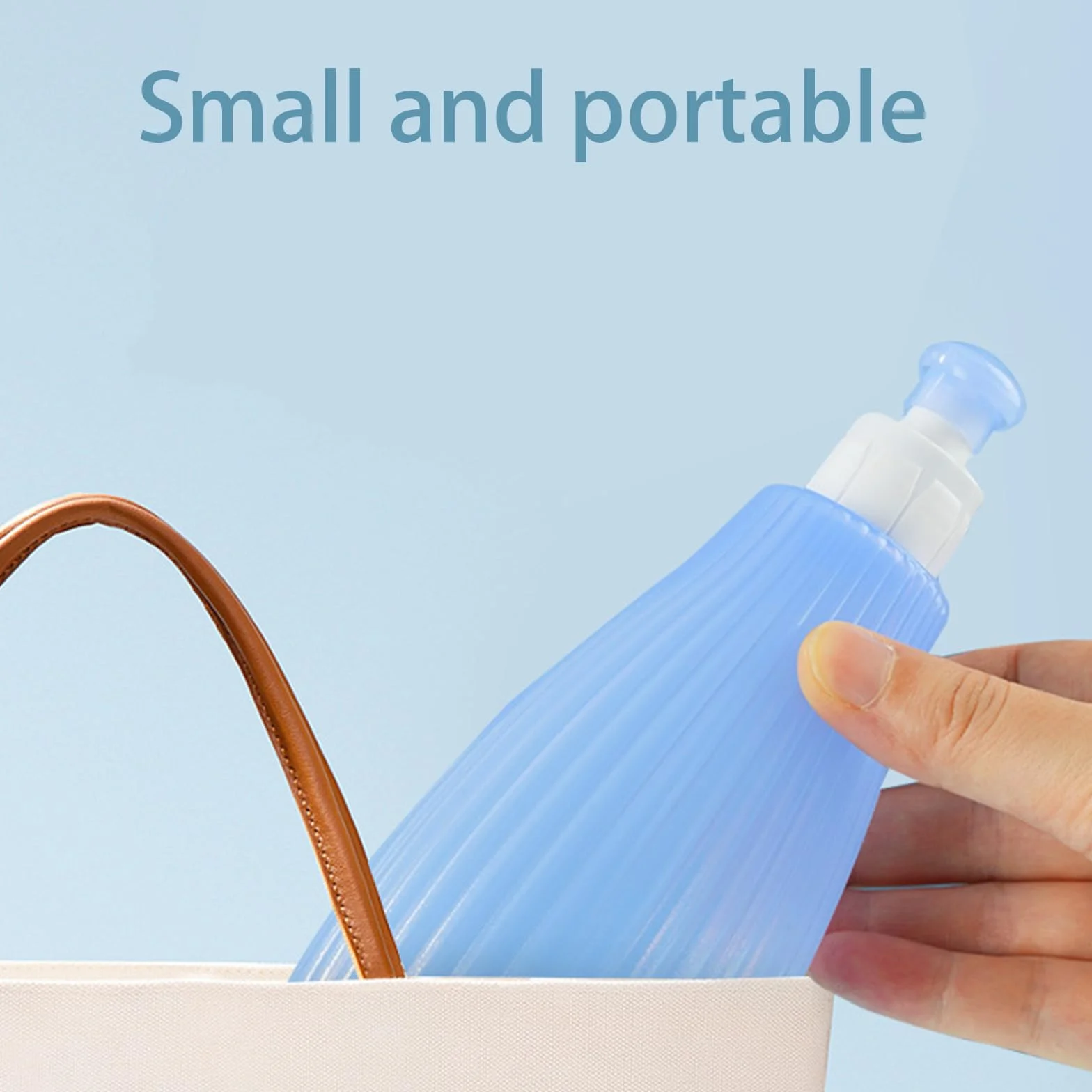 Poudouche à shampooing 350 ml pour bébé - bouteille de recharge facile, tasse de rinçage de bain à main