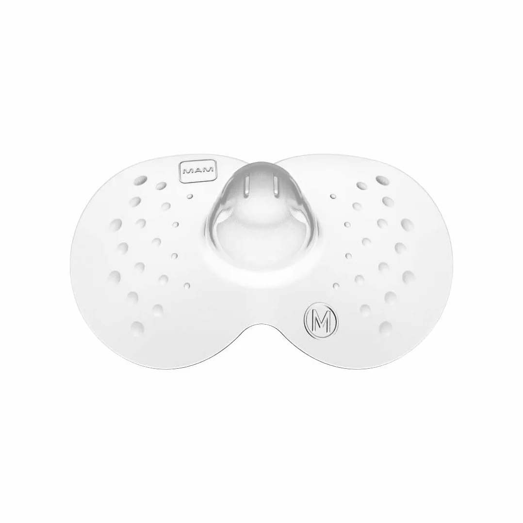 MAM Protège-mamelons en silicone taille M avec boîte stérilisable