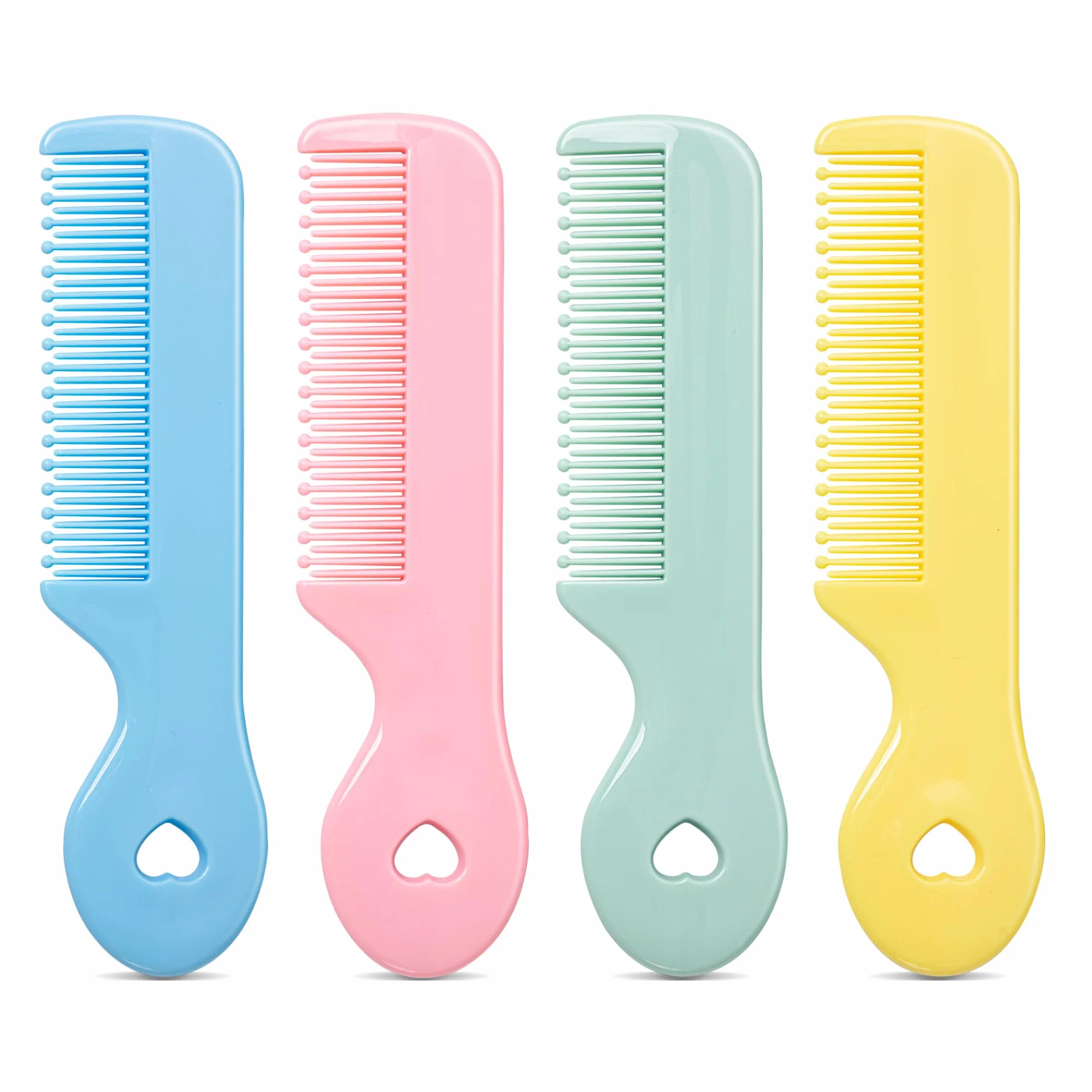 Brosse à Cheveux Démêlante 4 Pièces pour Filles Garçons Cheveux Secs et Mouillés