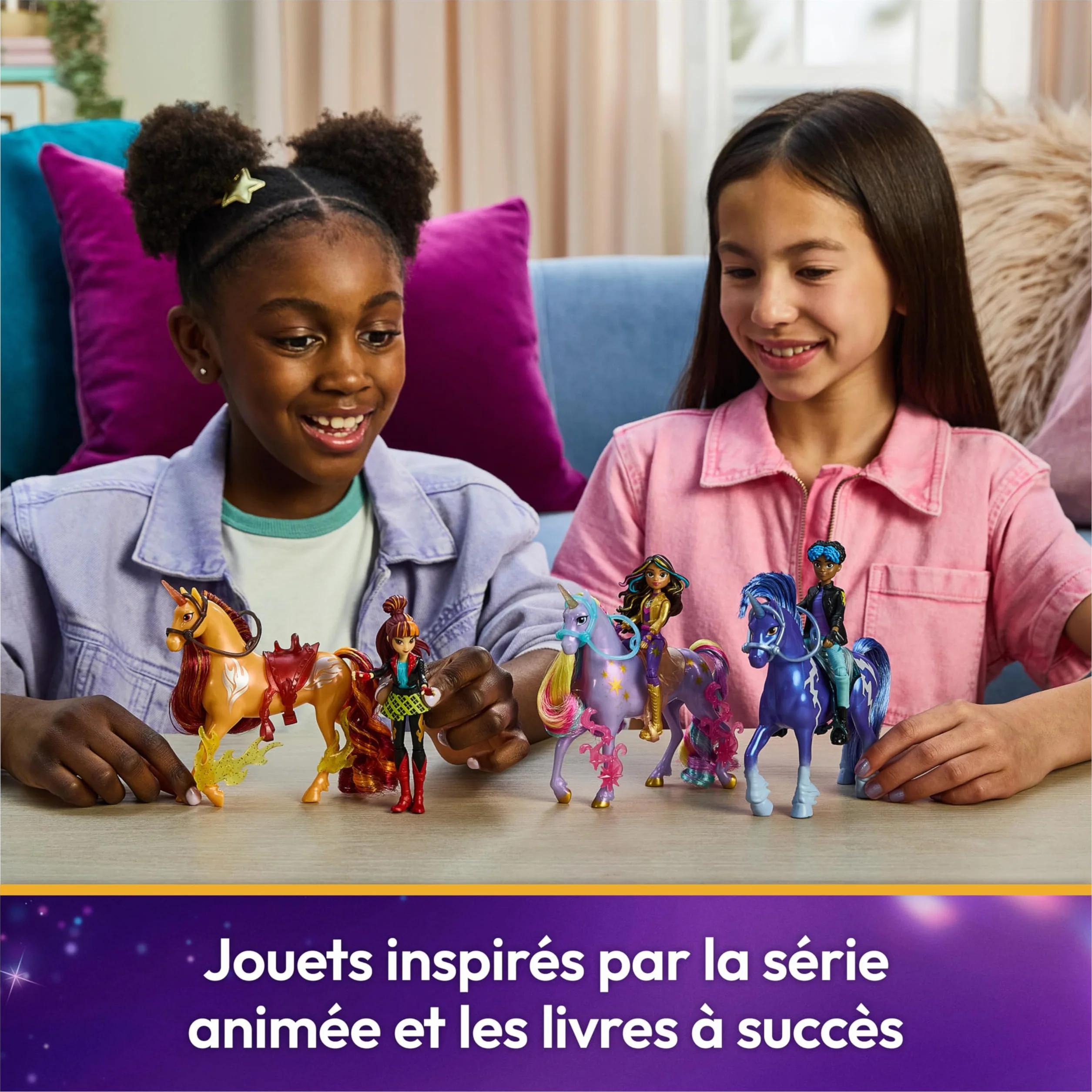Unicorn Academy L'Ecole des Licornes Licorne Wildstar Poupée Sophia Jouet Enfant 4 Ans